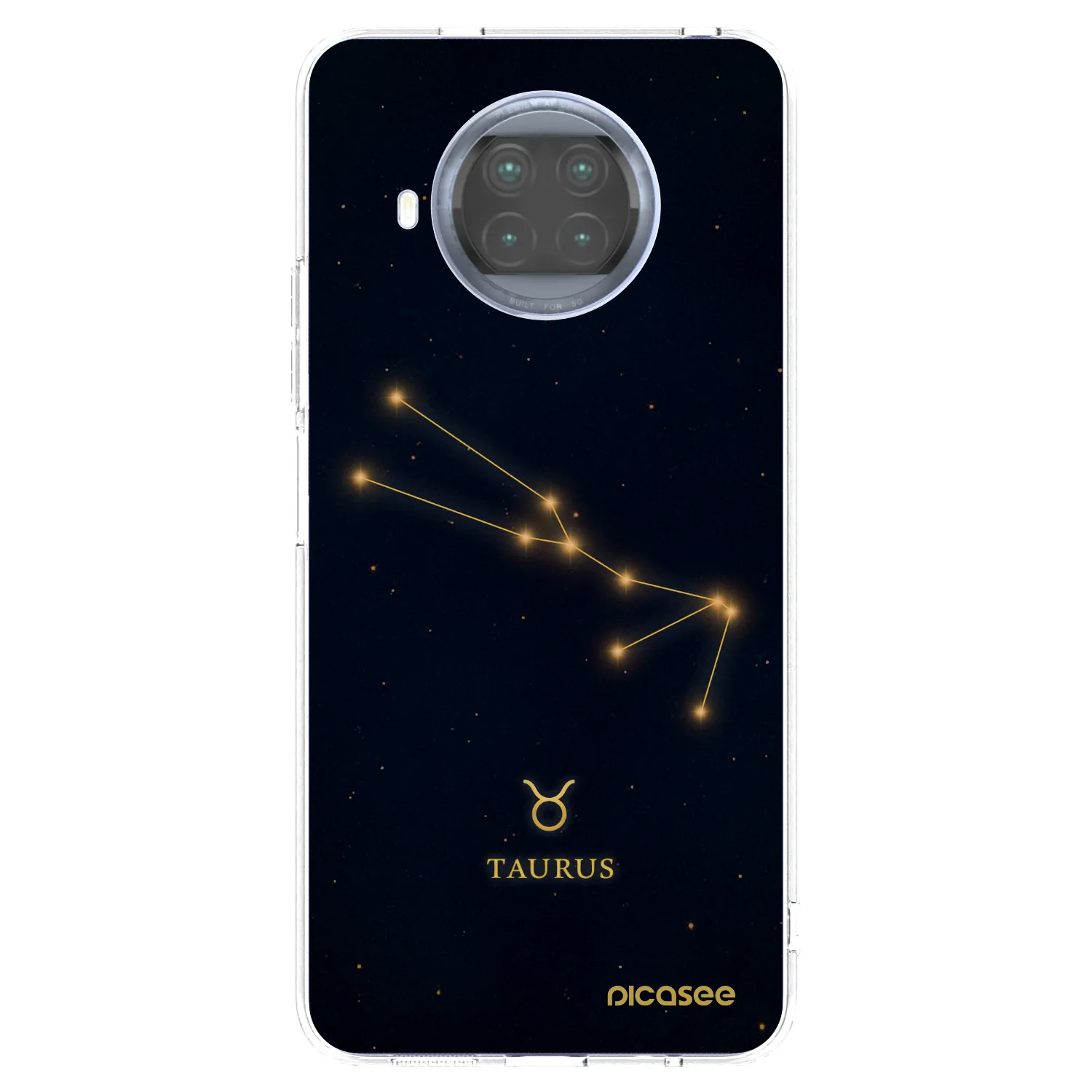 Picasee silikonska prozirna maskica za Xiaomi Mi 10T Lite - TAURUS