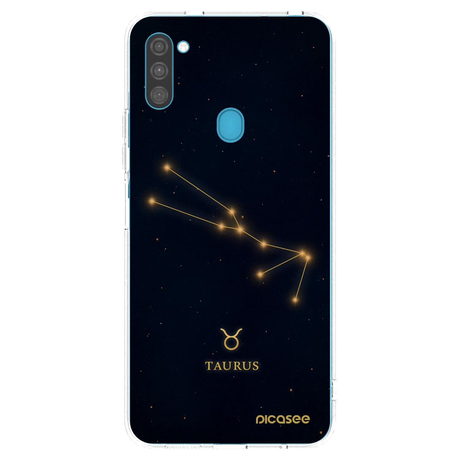 Picasee silikonska prozirna maskica za Samsung Galaxy M11 - TAURUS