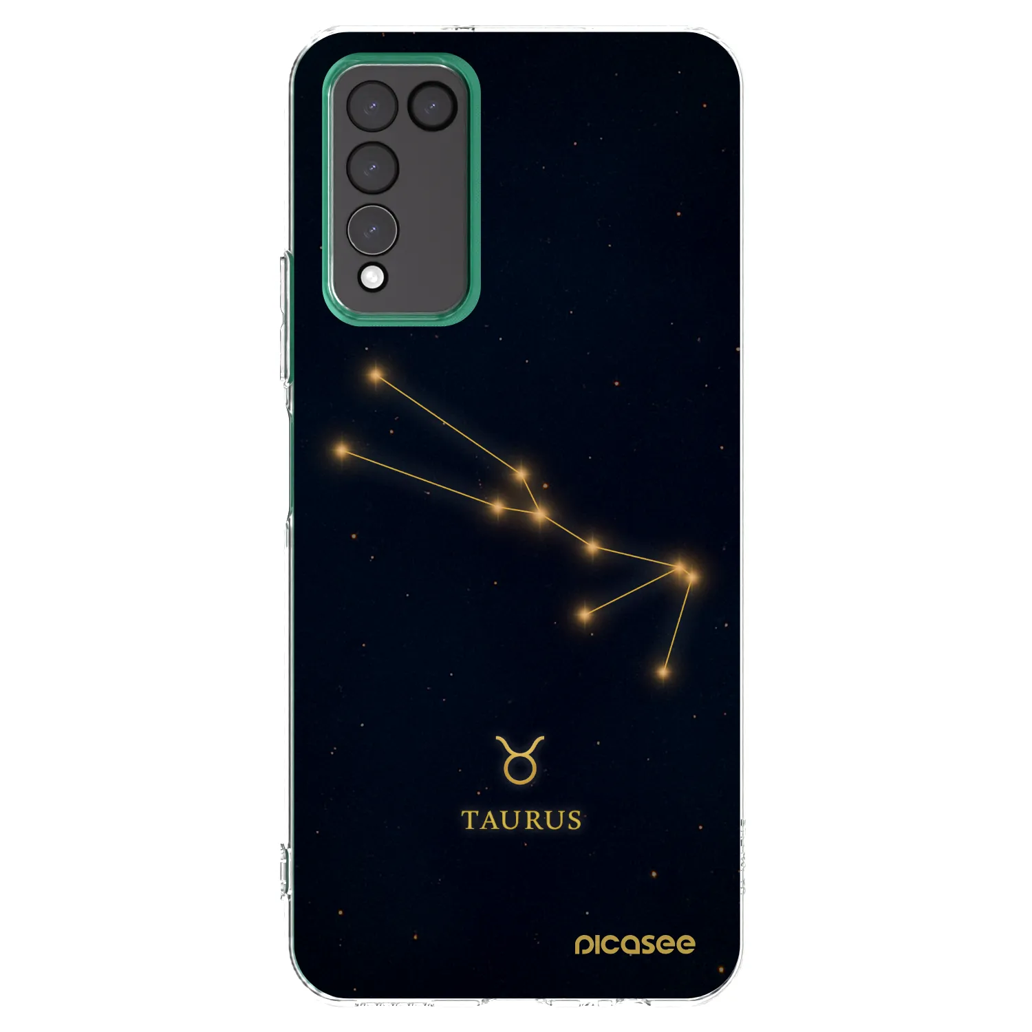 Picasee silikonska prozirna maskica za Honor 10X Lite - TAURUS