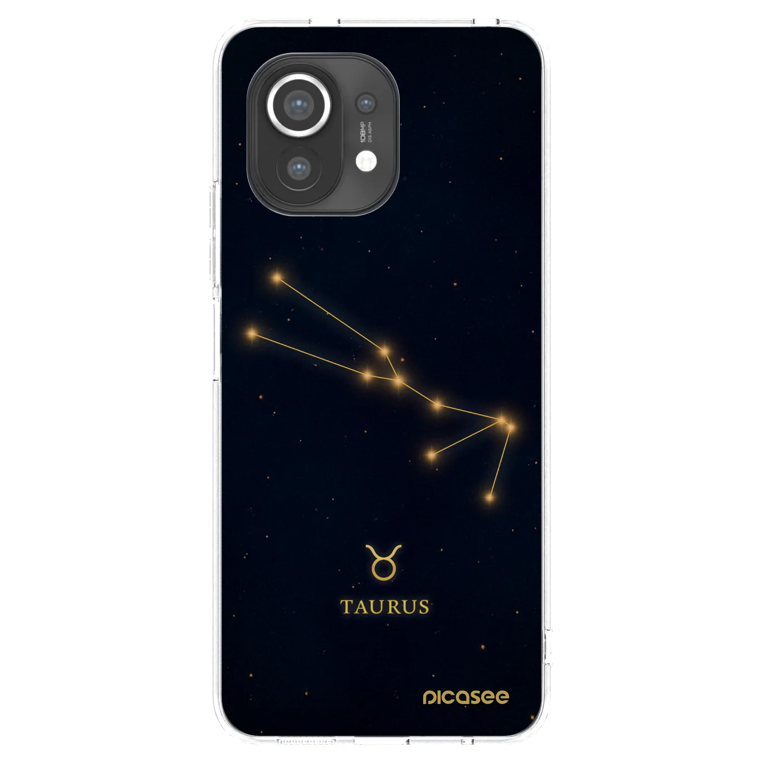 Picasee silikonska prozirna maskica za Xiaomi Mi 11 - TAURUS