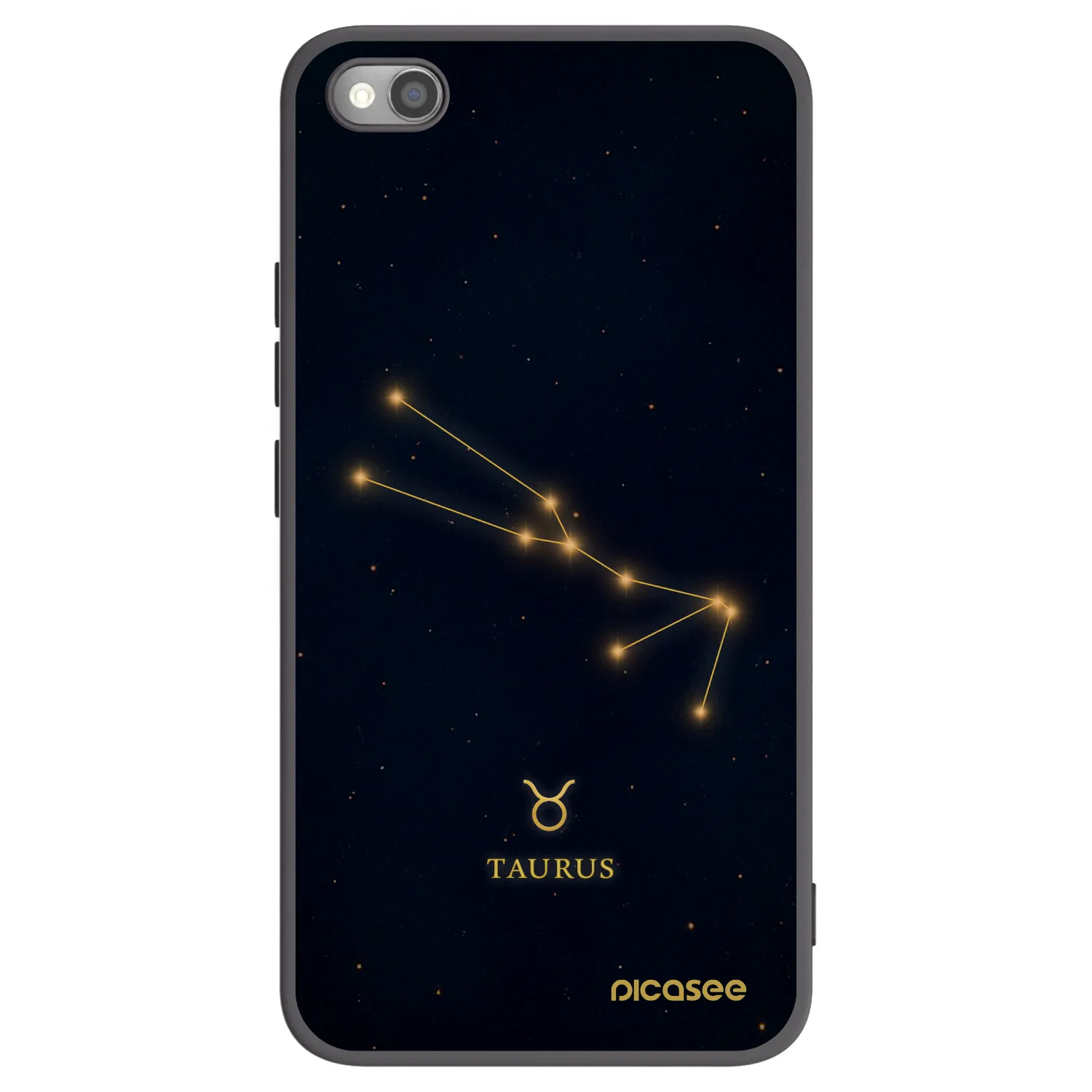 Picasee crna silikonska maskica za Xiaomi Redmi Note 11S 5G - TAURUS