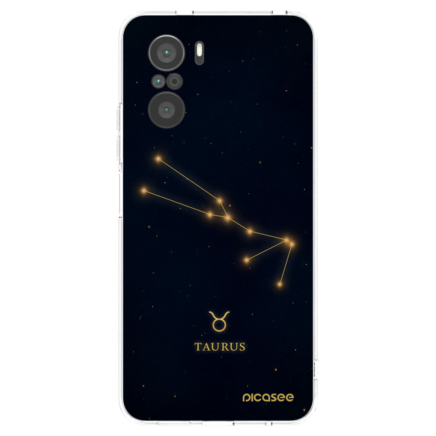 Picasee silikonska prozirna maskica za Xiaomi Poco F3 - TAURUS