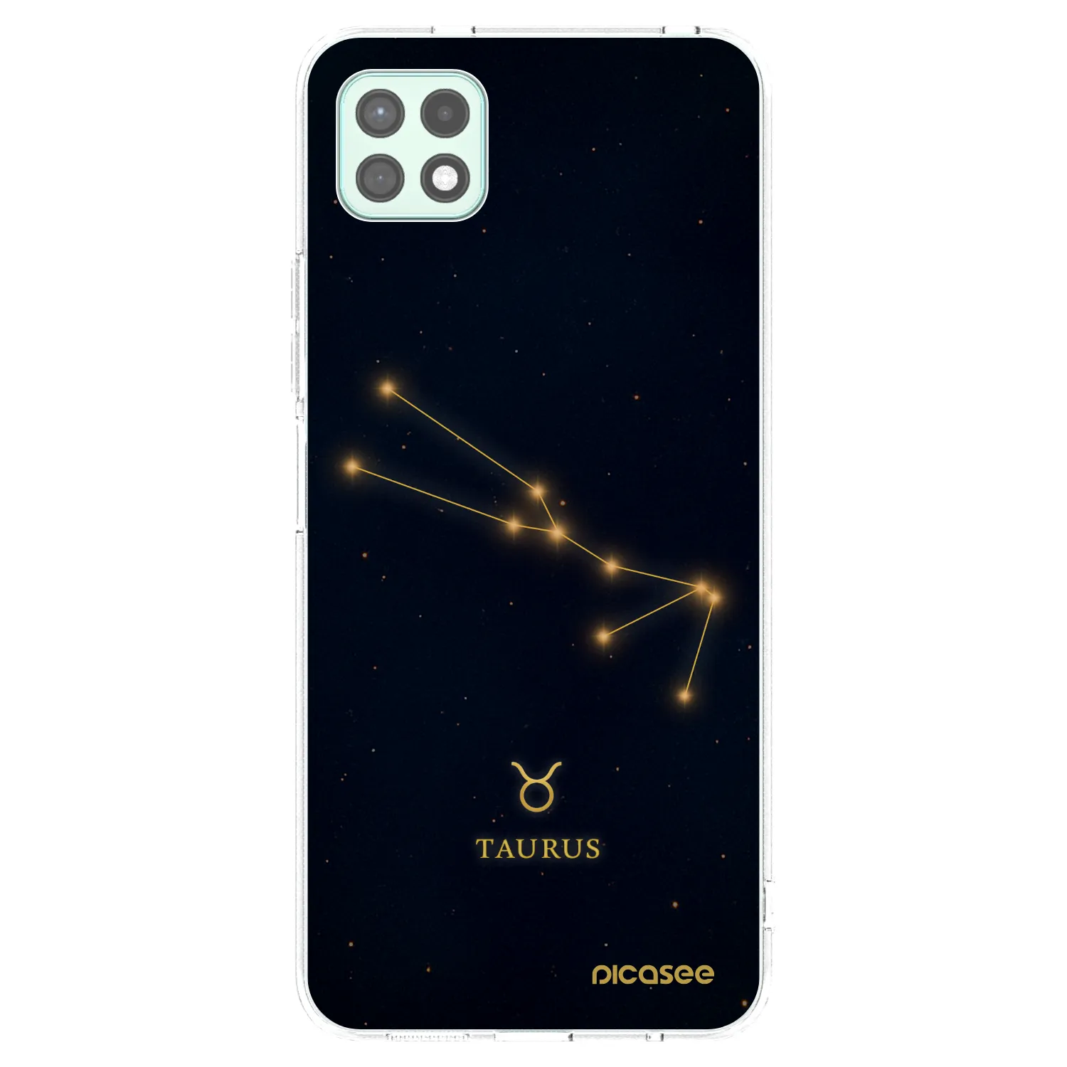 Picasee silikonska prozirna maskica za Samsung Galaxy A22 A226B 5G - TAURUS