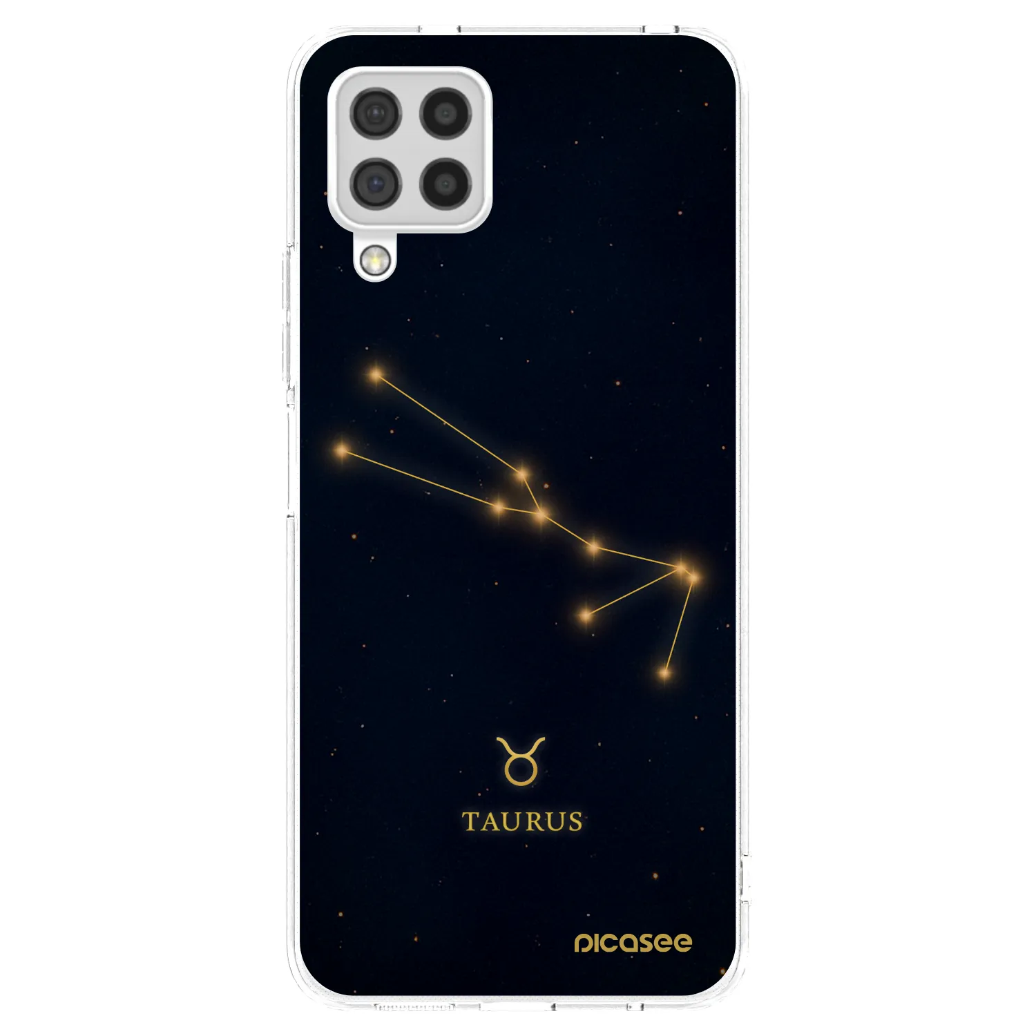 Picasee silikonska prozirna maskica za Samsung Galaxy A22 A225F 4G - TAURUS