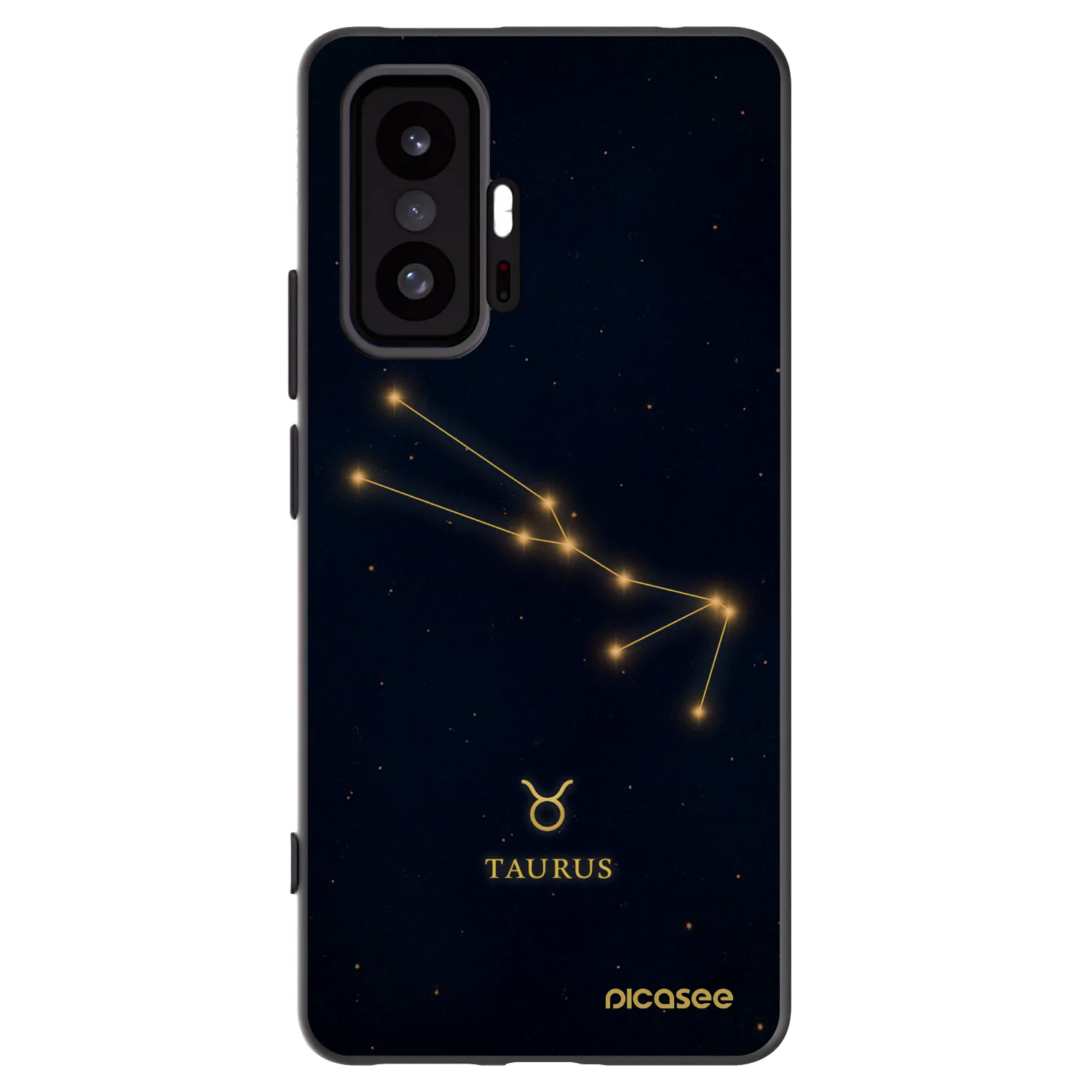 Picasee crna silikonska maskica za Xiaomi 11T - TAURUS