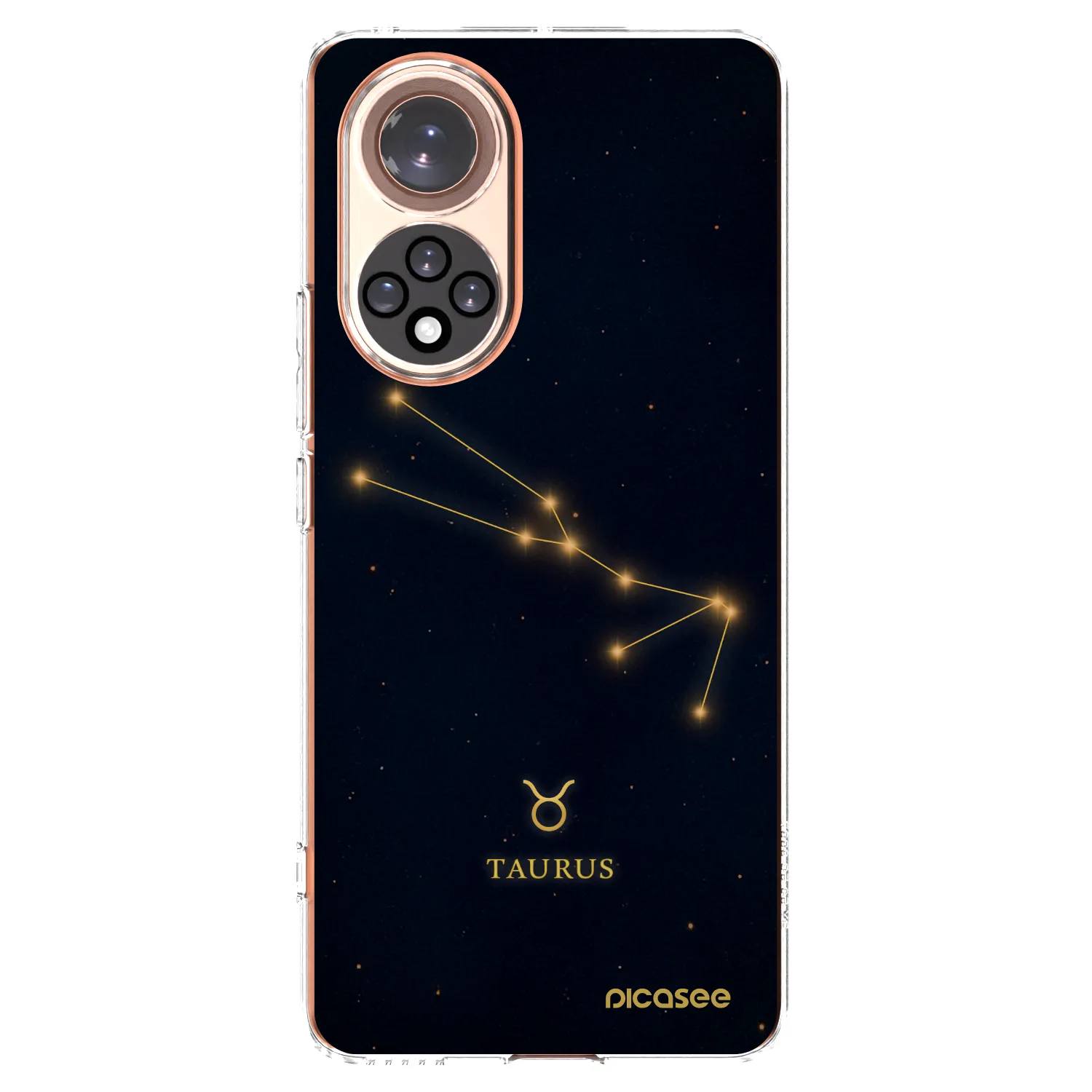 Picasee silikonska prozirna maskica za Honor 50 5G - TAURUS