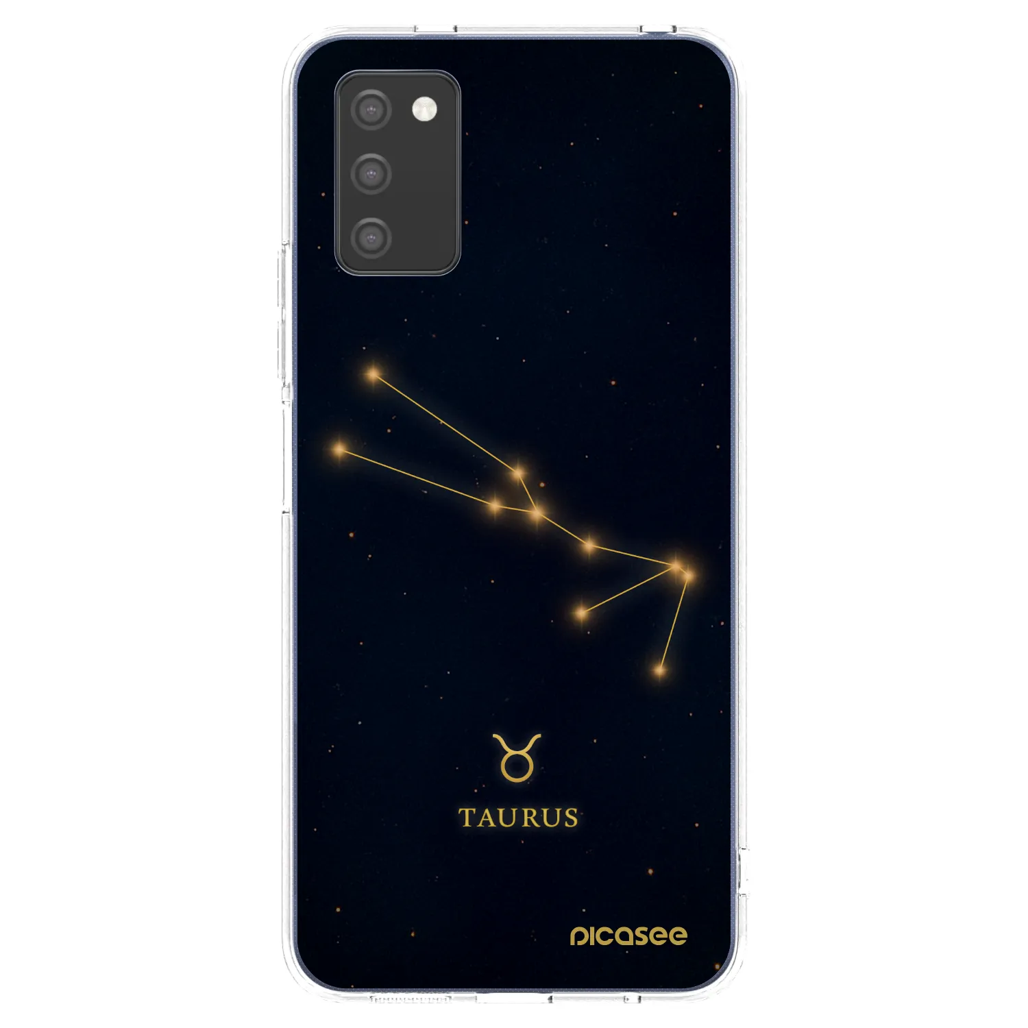 Picasee silikonska prozirna maskica za Samsung Galaxy A03s A037G - TAURUS