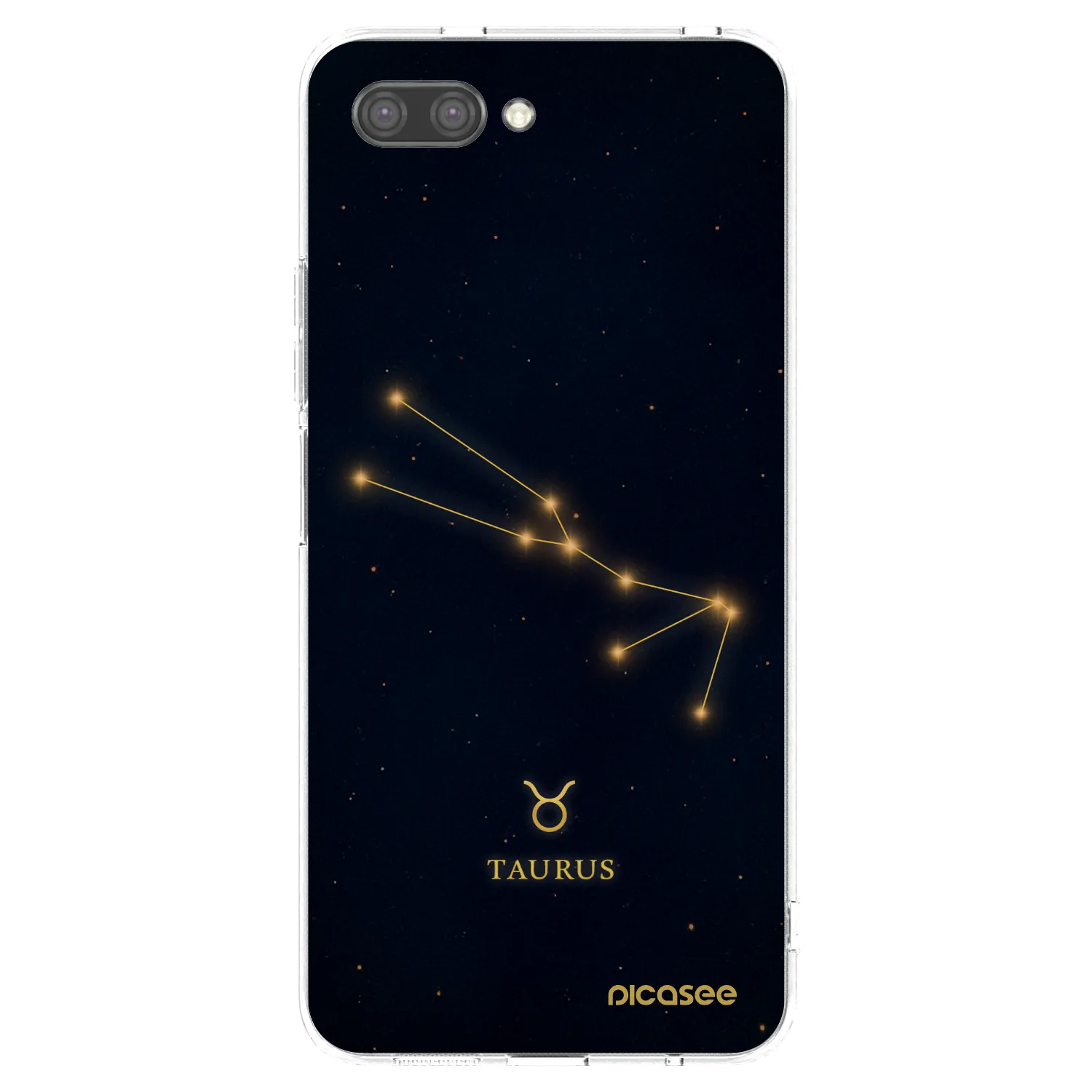 Picasee silikonska prozirna maskica za Honor 10 - TAURUS