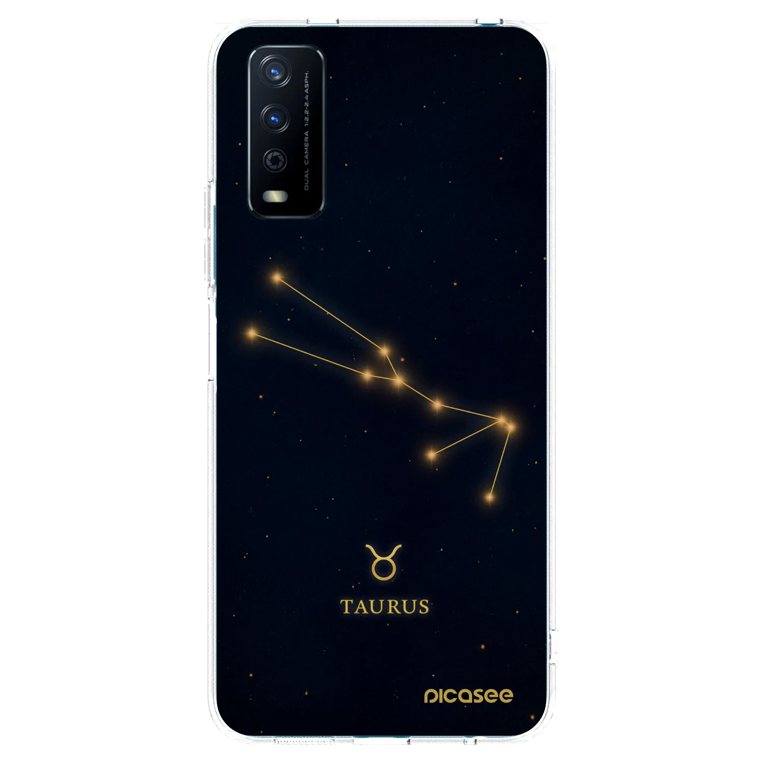 Picasee silikonska prozirna maskica za Vivo Y11s - TAURUS