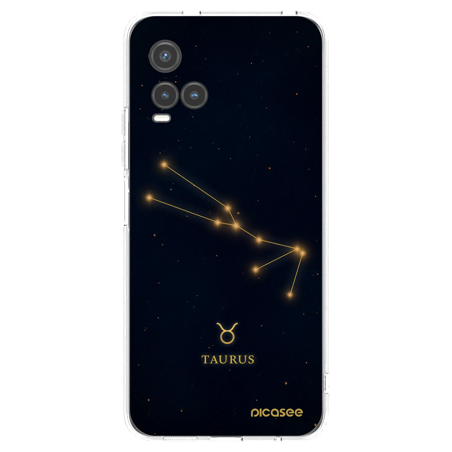 Picasee silikonska prozirna maskica za Vivo Y33s - TAURUS