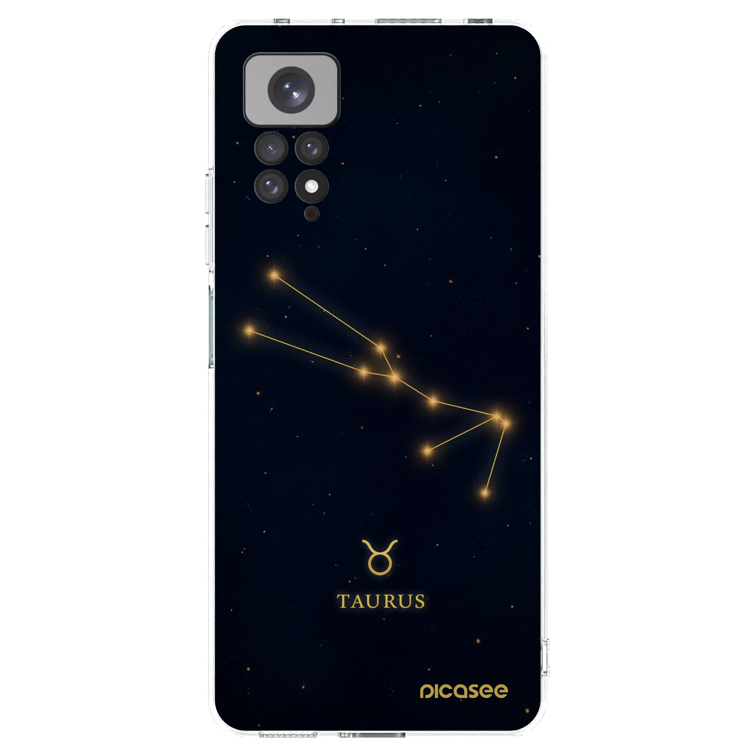 Picasee silikonska prozirna maskica za Xiaomi Redmi Note 11 - TAURUS