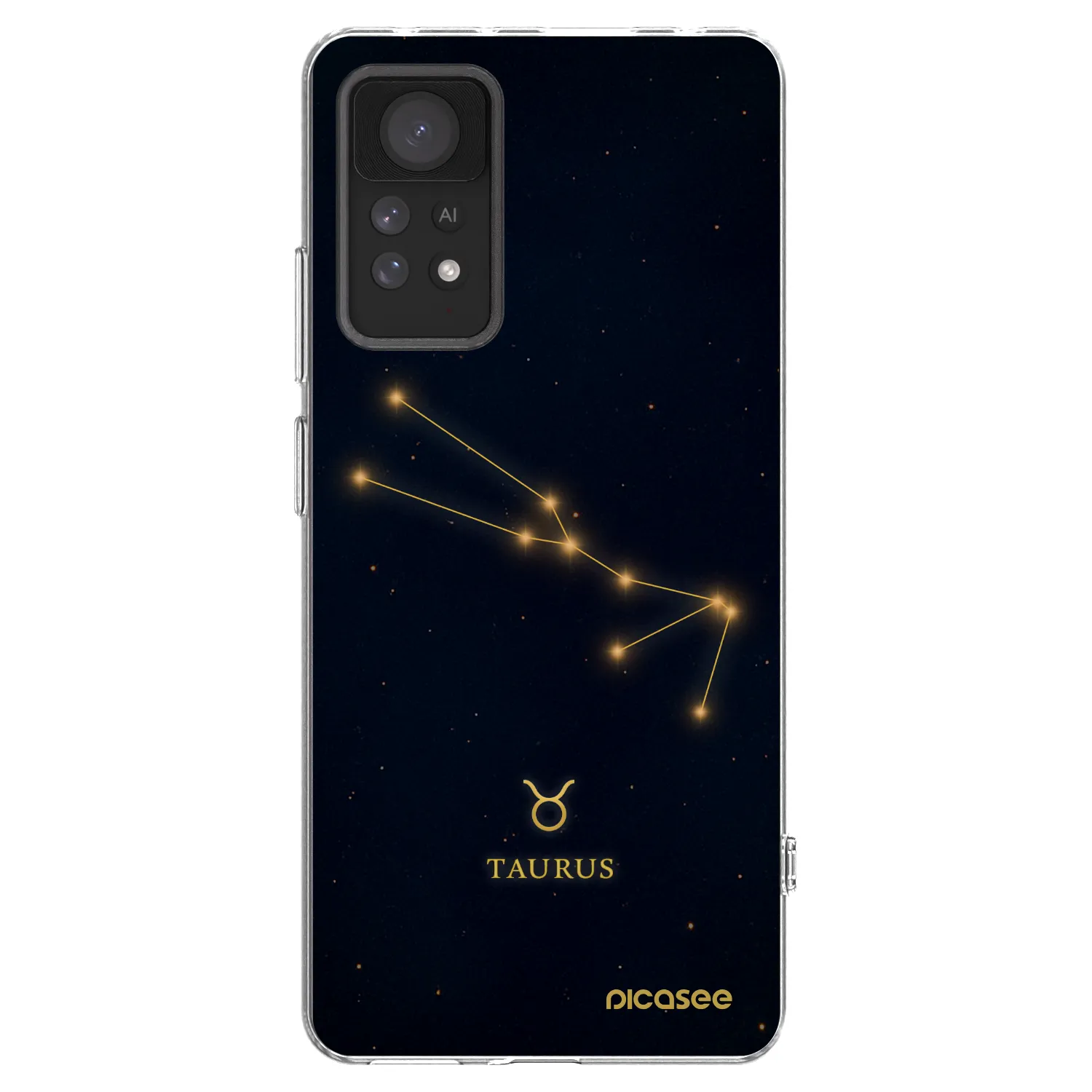 Picasee silikonska prozirna maskica za Xiaomi Redmi Note 11 Pro - TAURUS