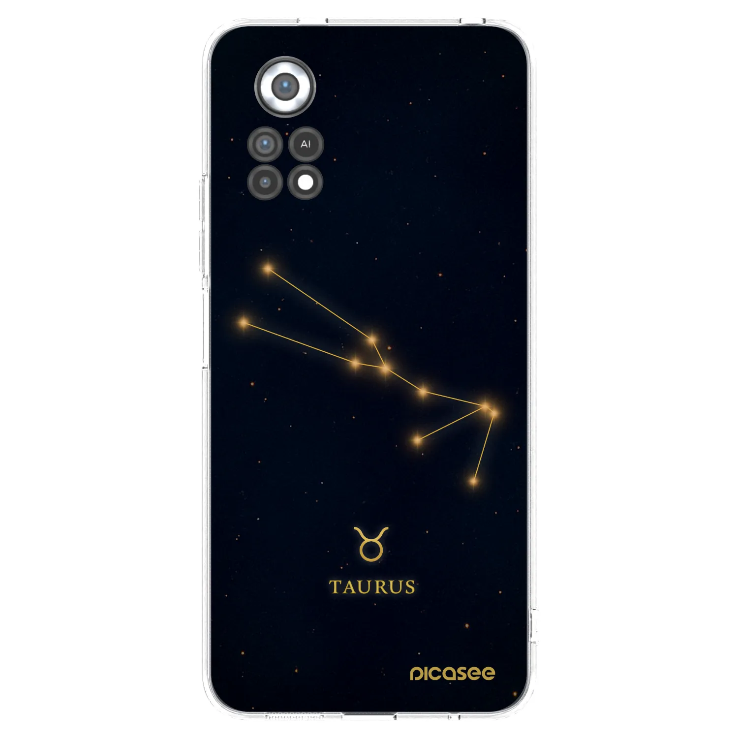 Picasee silikonska prozirna maskica za Xiaomi Poco X4 Pro 5G - TAURUS