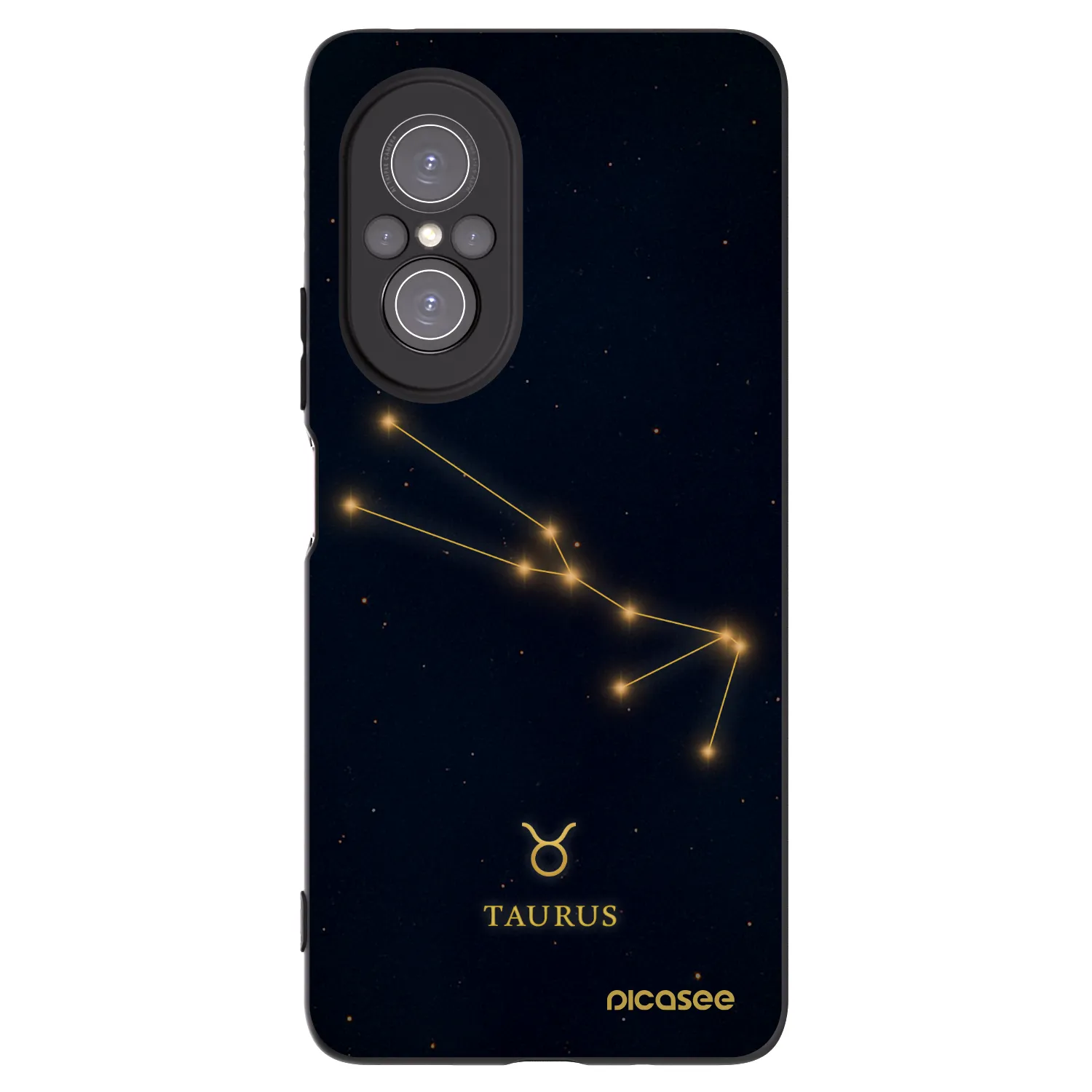 Picasee crna silikonska maskica za Huawei Nova 9 SE - TAURUS