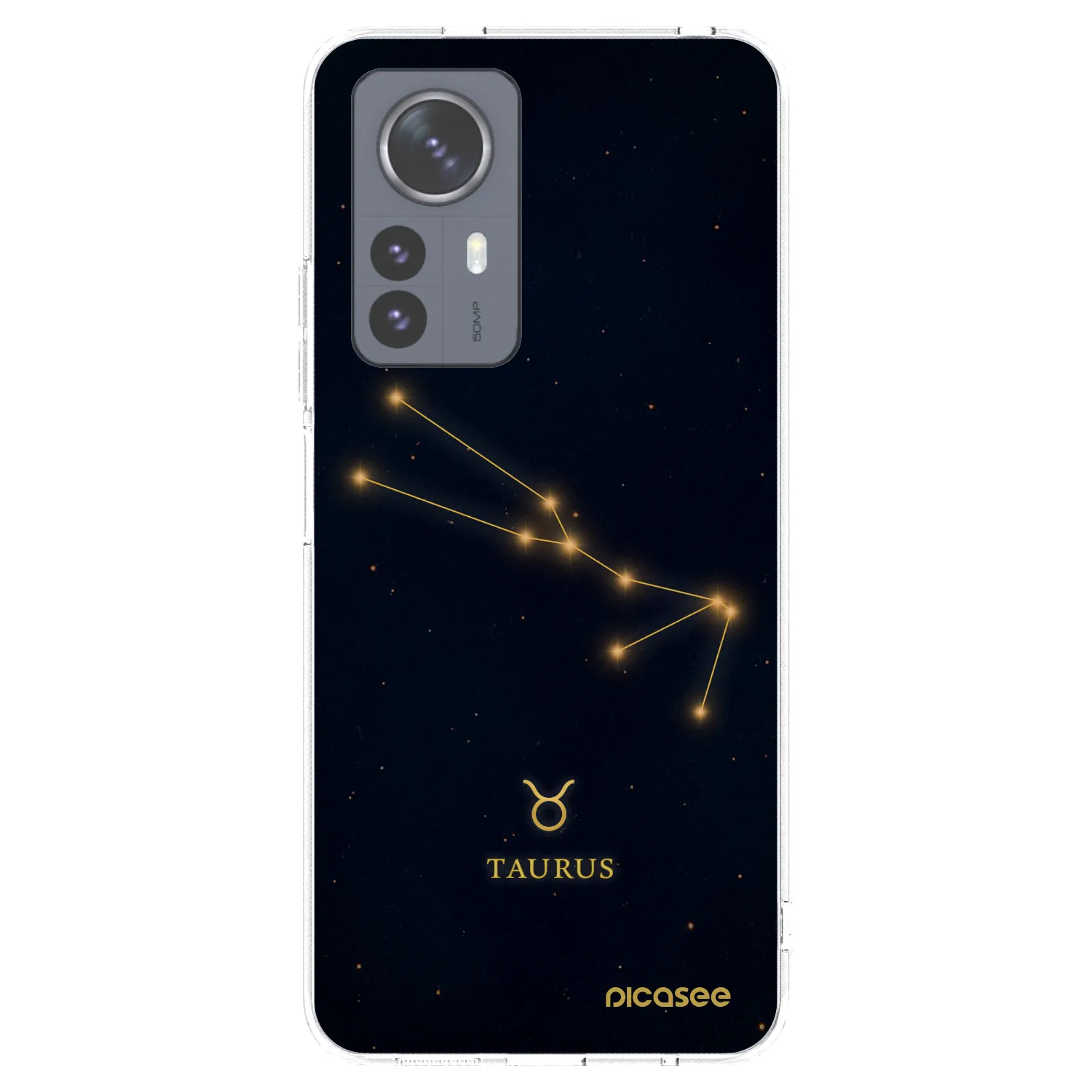Picasee silikonska prozirna maskica za Xiaomi 12 Pro - TAURUS