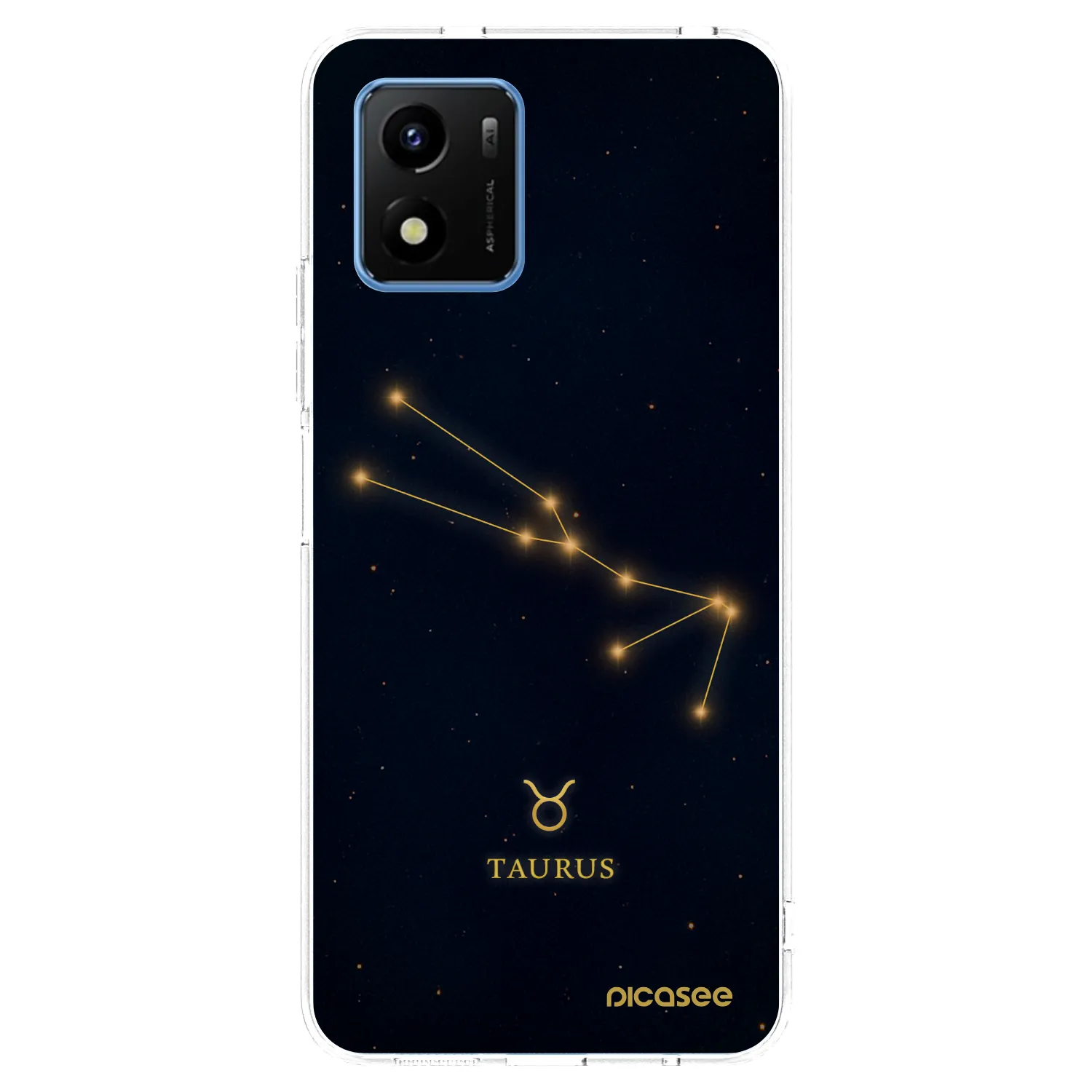 Picasee silikonska prozirna maskica za Vivo Y01 - TAURUS