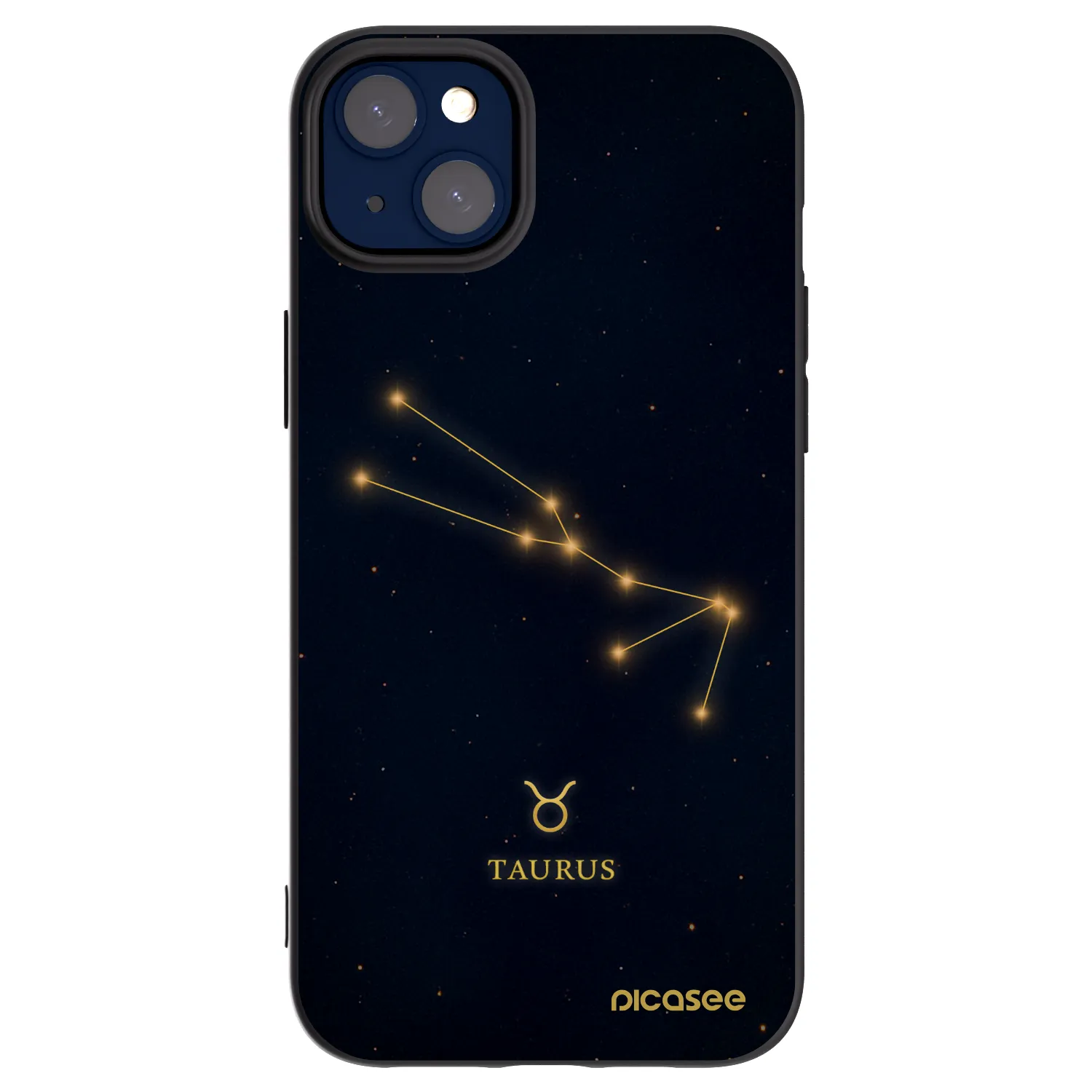 Picasee crna silikonska maskica za Apple iPhone 14 Plus - TAURUS