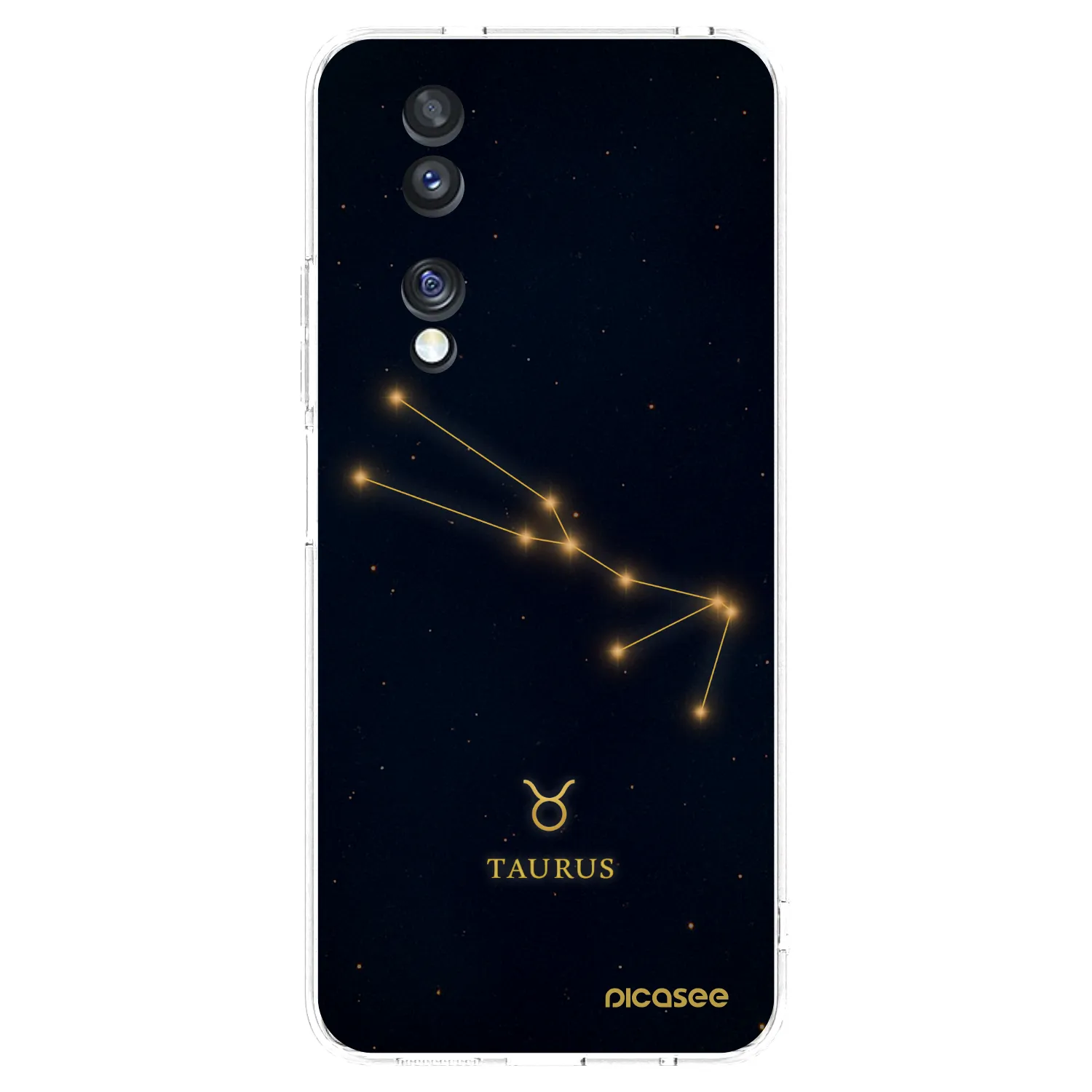 Picasee silikonska prozirna maskica za Honor 70 - TAURUS