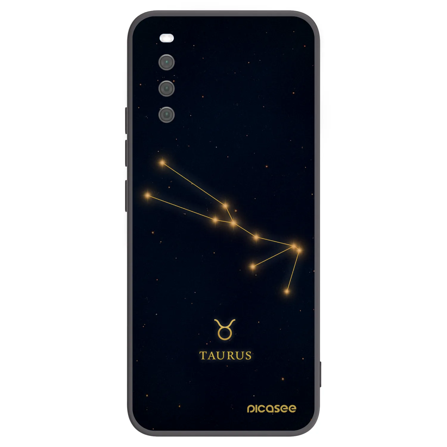 Picasee crna silikonska maskica za Sony Xperia 10 III - TAURUS