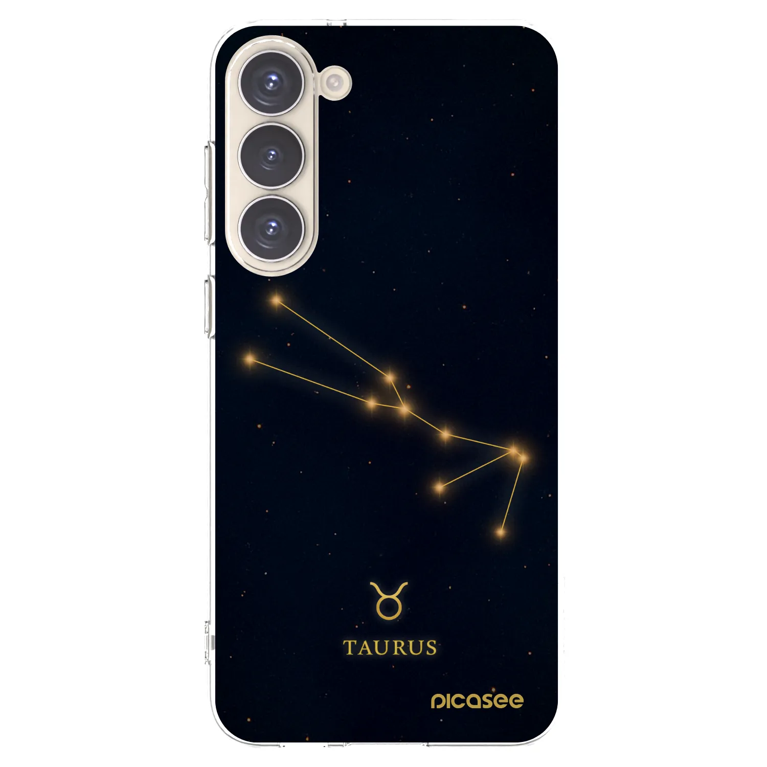 Picasee silikonska prozirna maskica za Samsung Galaxy S23+ 5G - TAURUS