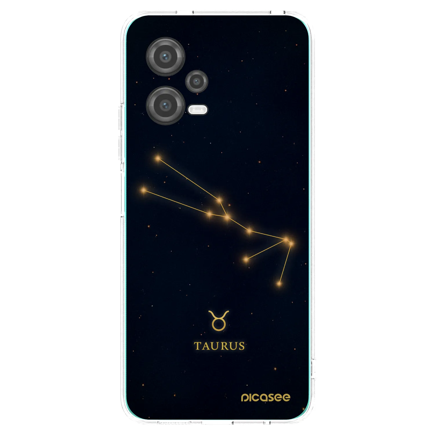 Picasee silikonska prozirna maskica za Xiaomi Poco X5 - TAURUS