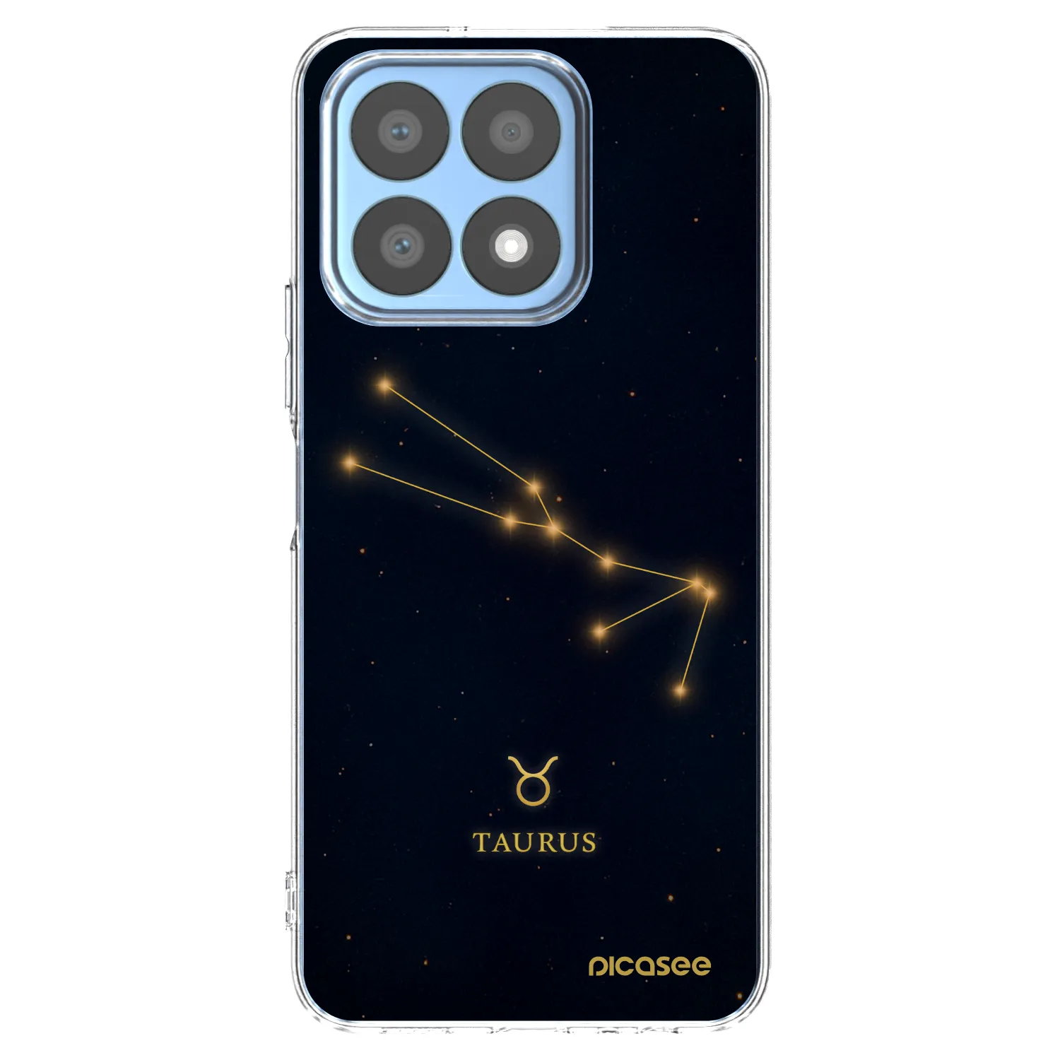Picasee silikonska prozirna maskica za Honor X8a - TAURUS