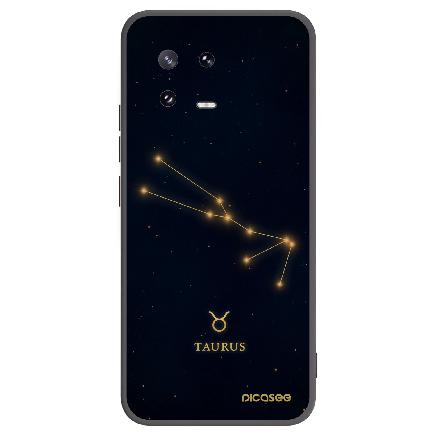 Picasee crna silikonska maskica za Xiaomi 13 Pro - TAURUS
