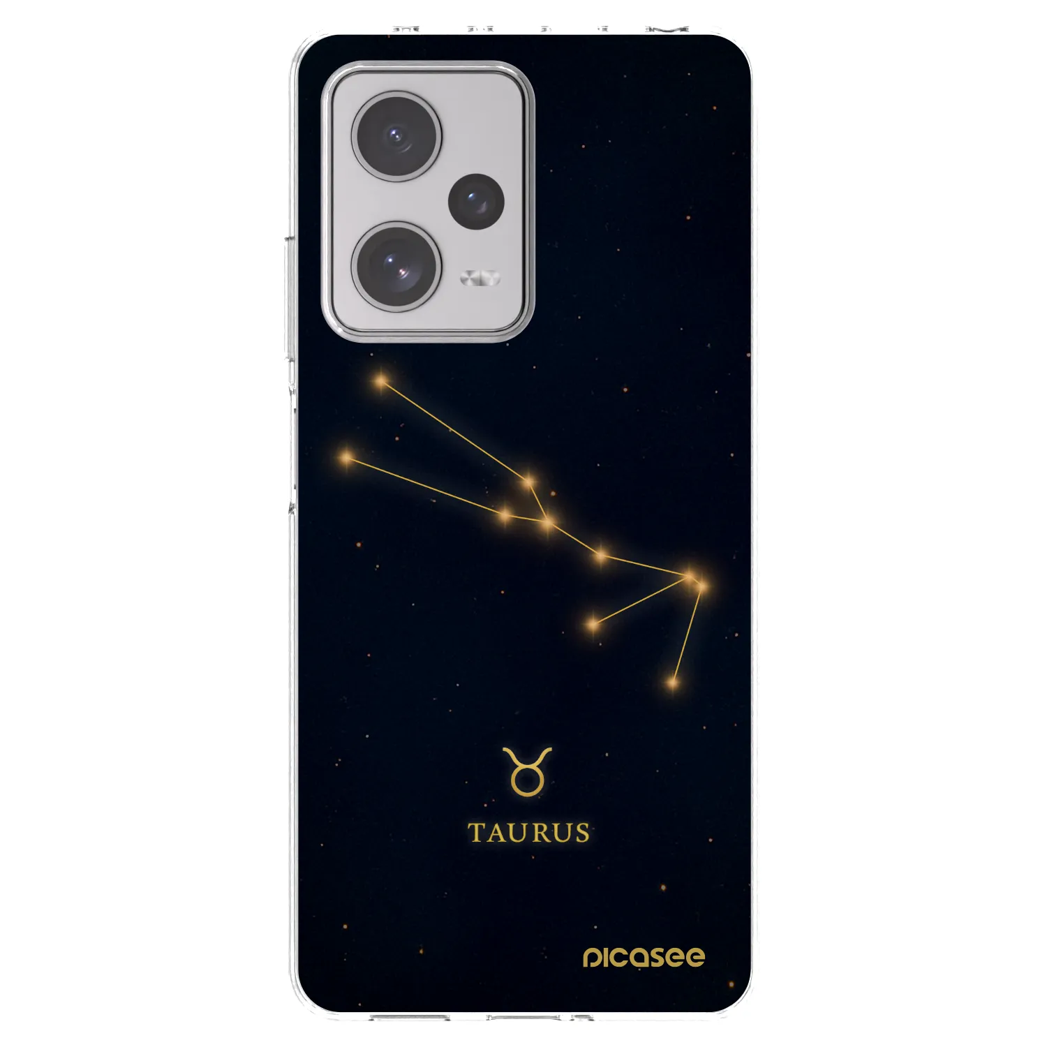 Picasee silikonska prozirna maskica za Xiaomi Redmi Note 12 Pro+ 5G - TAURUS