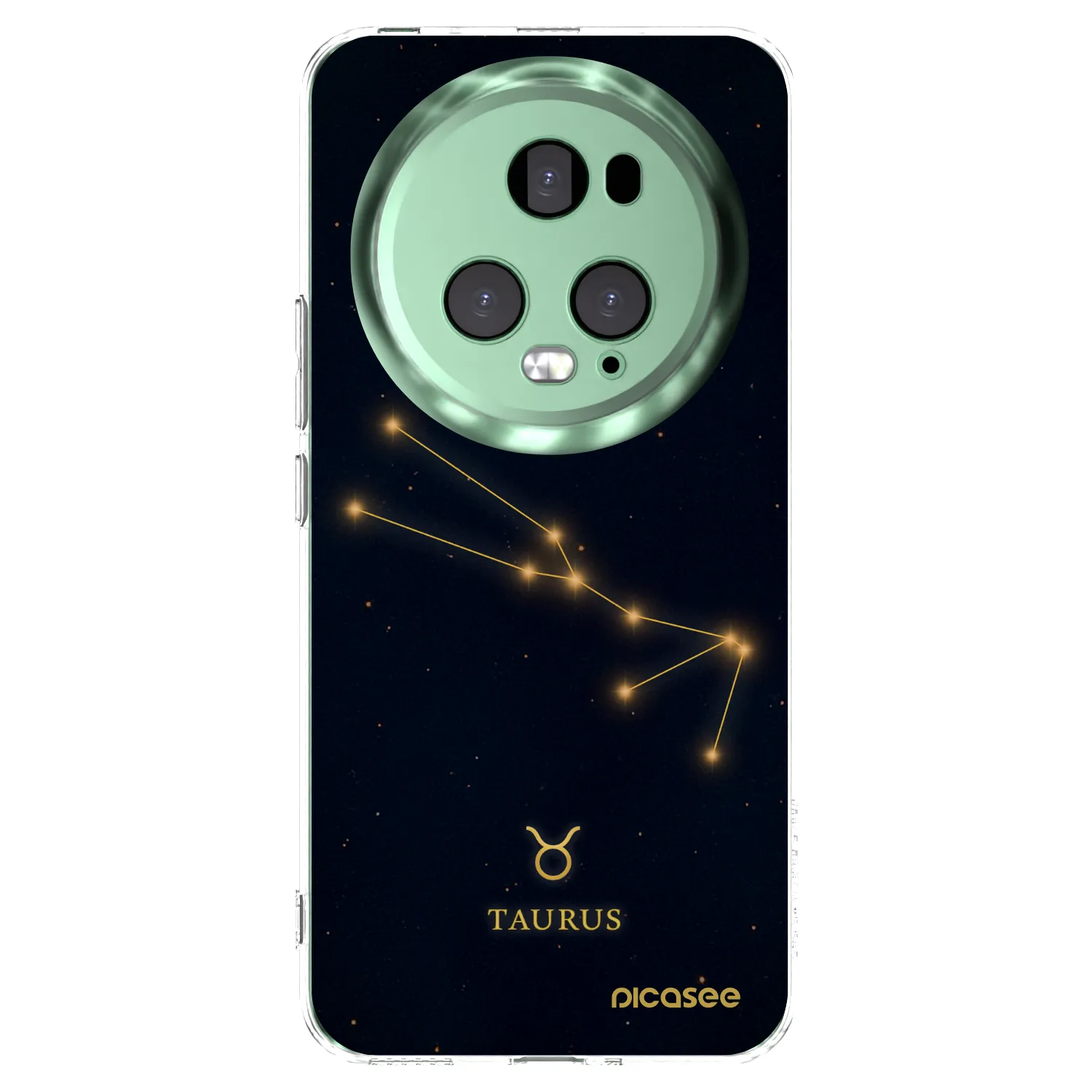 Picasee silikonska prozirna maskica za Honor Magic5 Pro - TAURUS