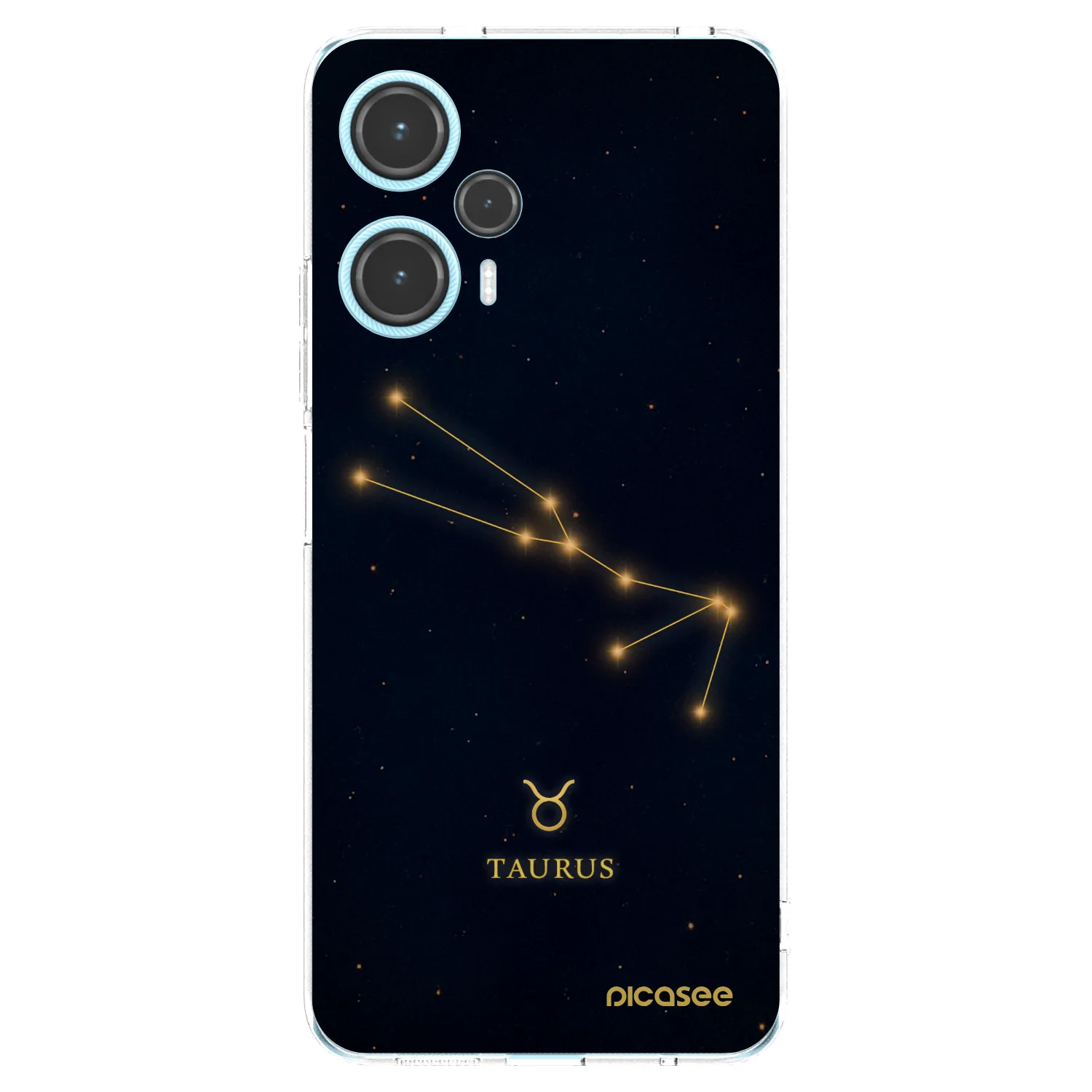 Picasee silikonska prozirna maskica za Xiaomi Poco F5 - TAURUS