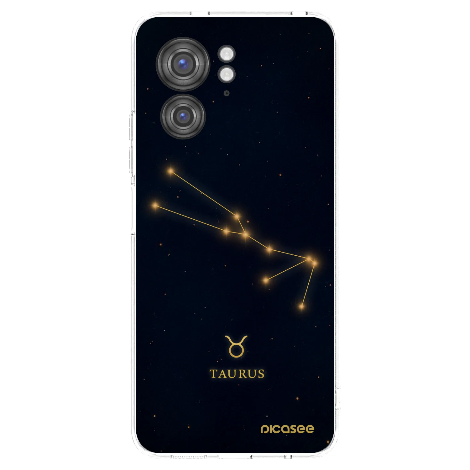 Picasee silikonska prozirna maskica za Motorola Edge 40 - TAURUS