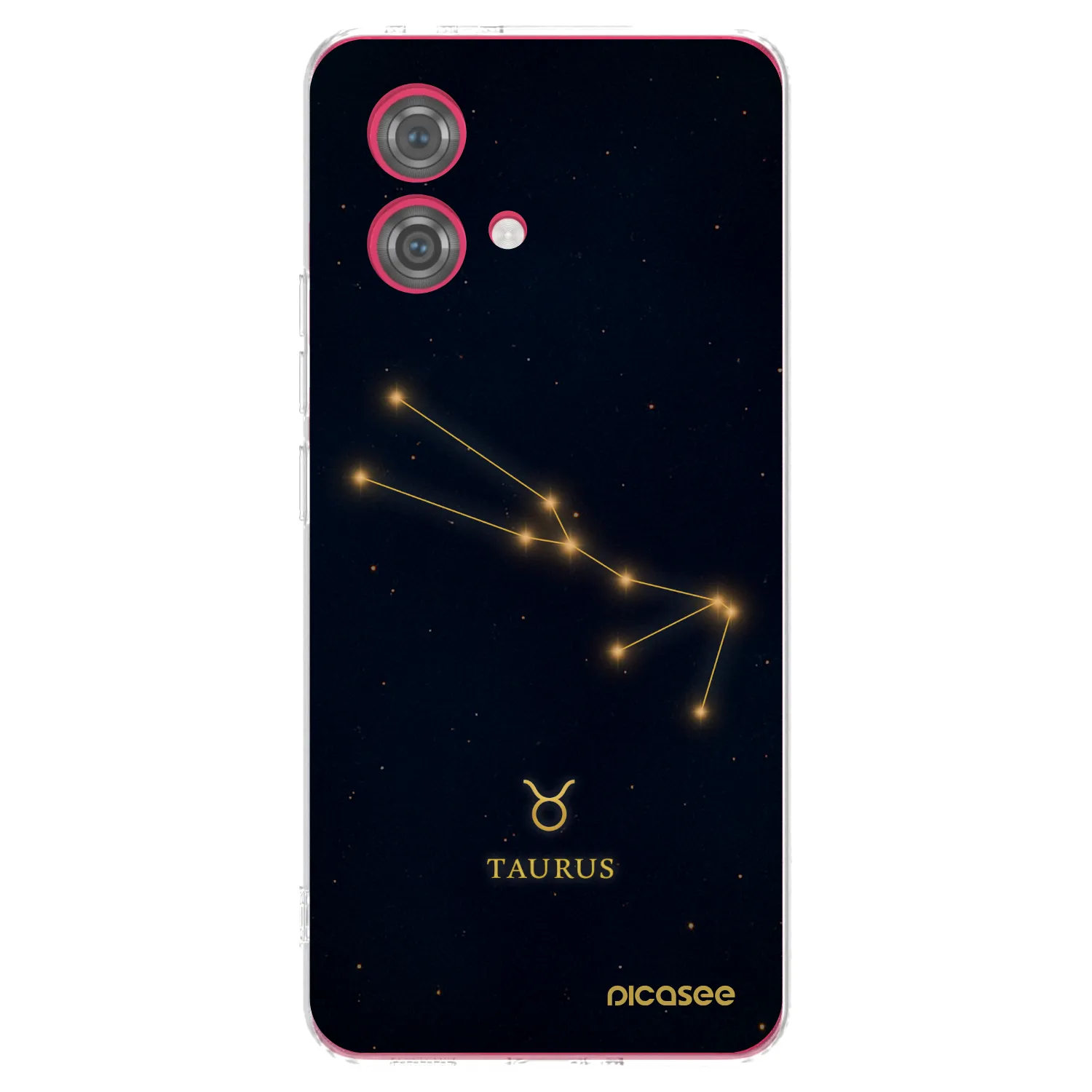 Picasee silikonska prozirna maskica za Motorola Moto G84 5G - TAURUS