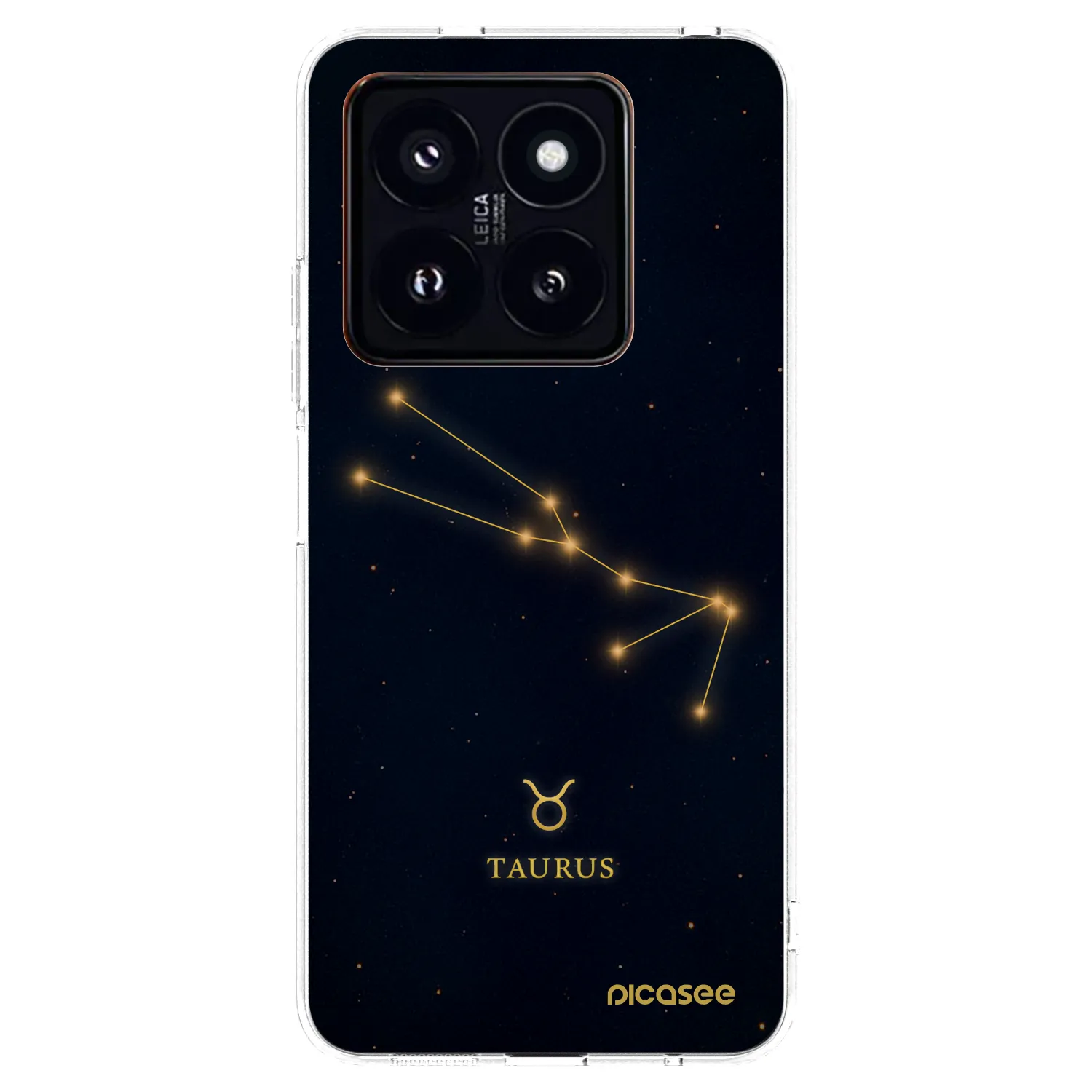Picasee silikonska prozirna maskica za Xiaomi 14 Pro - TAURUS