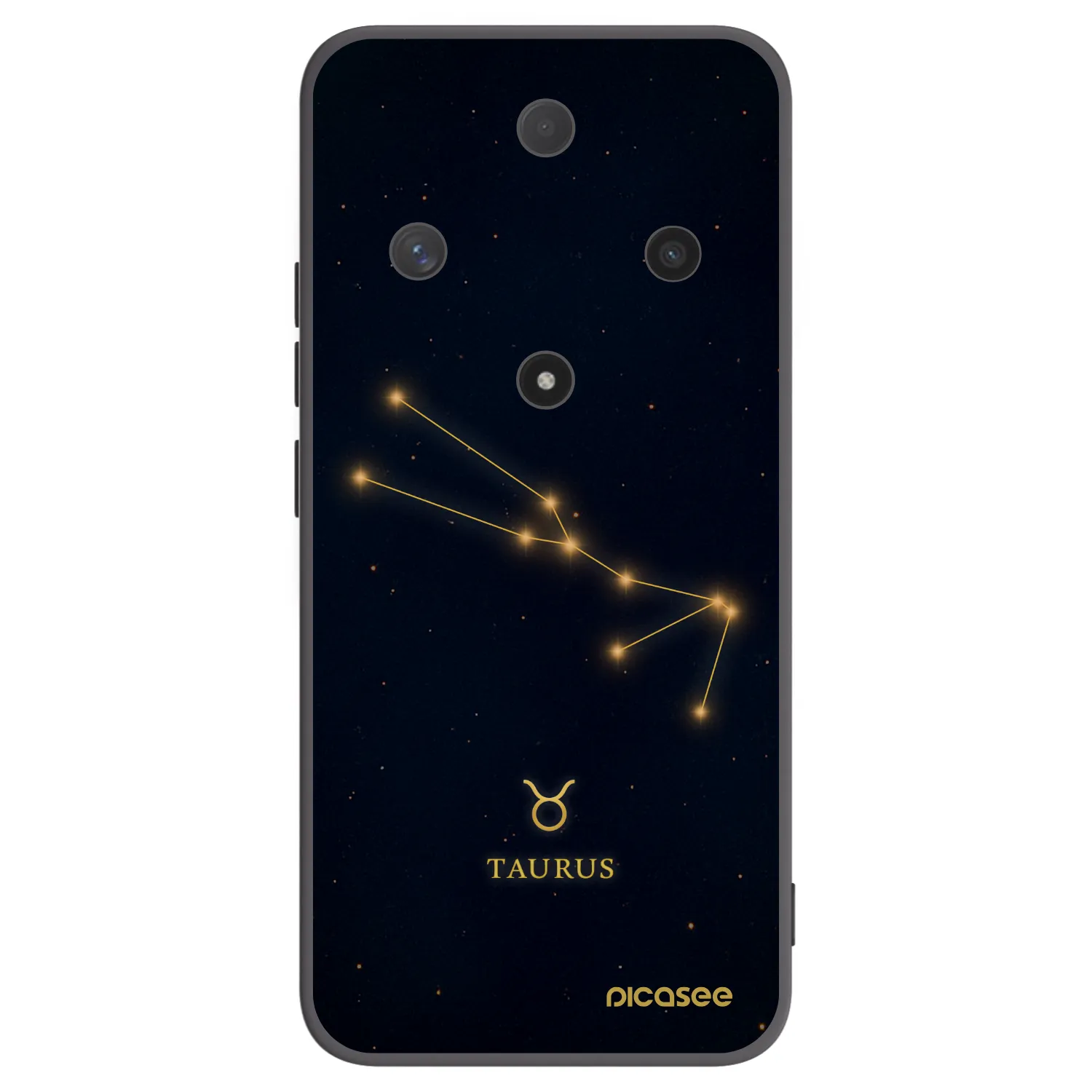 Picasee crna silikonska maskica za Honor Magic6 Lite 5G - TAURUS