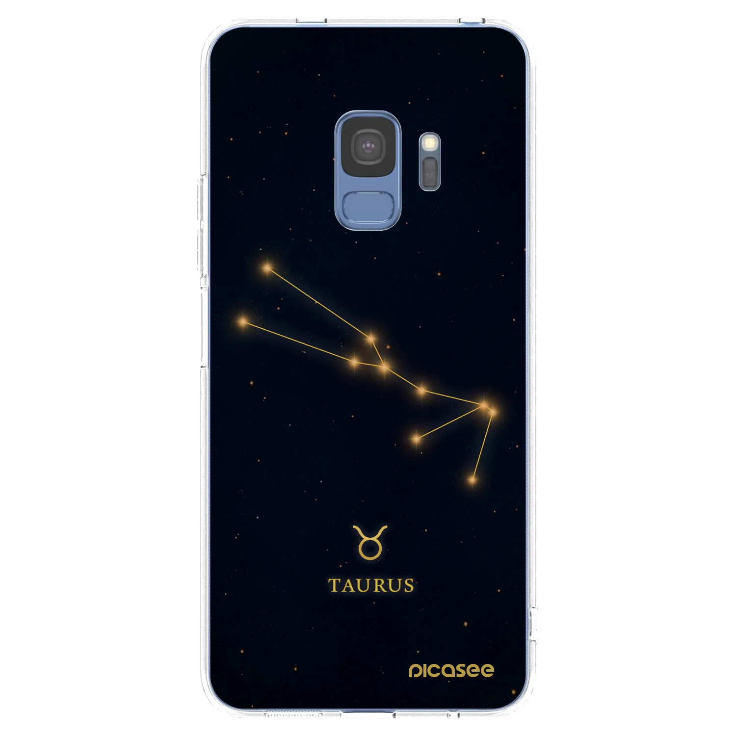 Picasee silikonska prozirna maskica za Samsung Galaxy S9 G960F - TAURUS