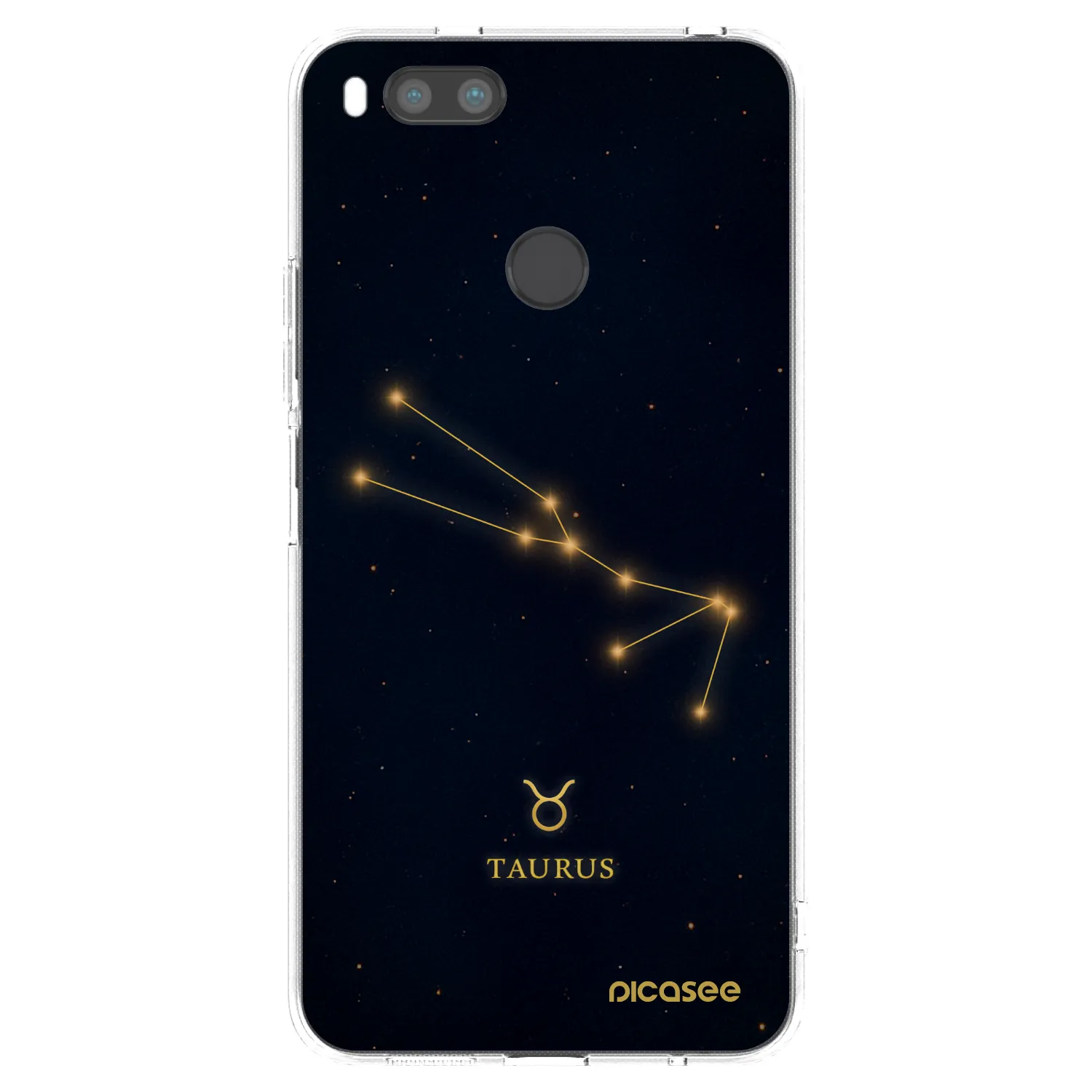 Picasee silikonska prozirna maskica za Xiaomi Mi A1 Global - TAURUS