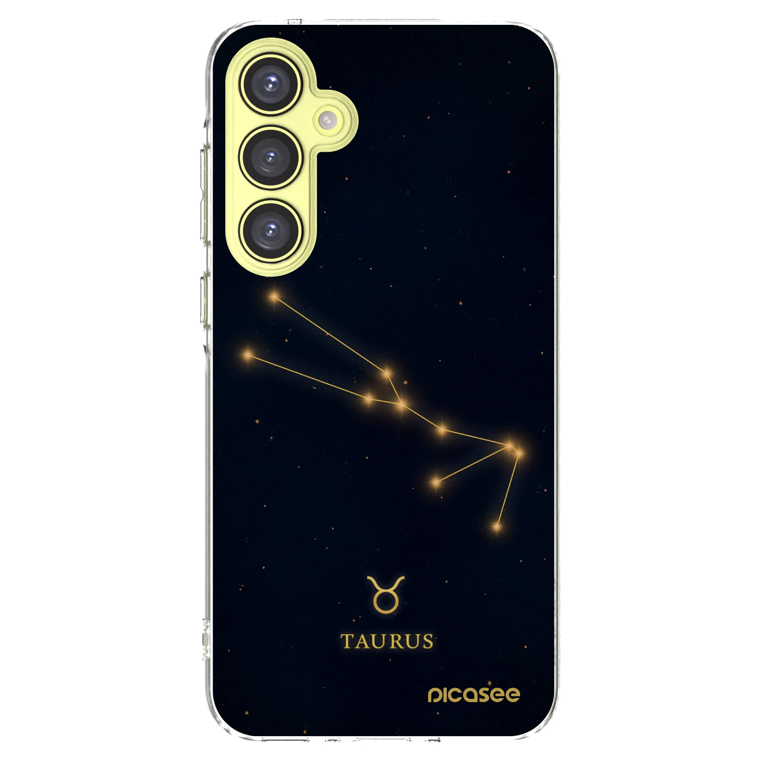 Picasee silikonska prozirna maskica za Samsung Galaxy A35 5G A356B - TAURUS