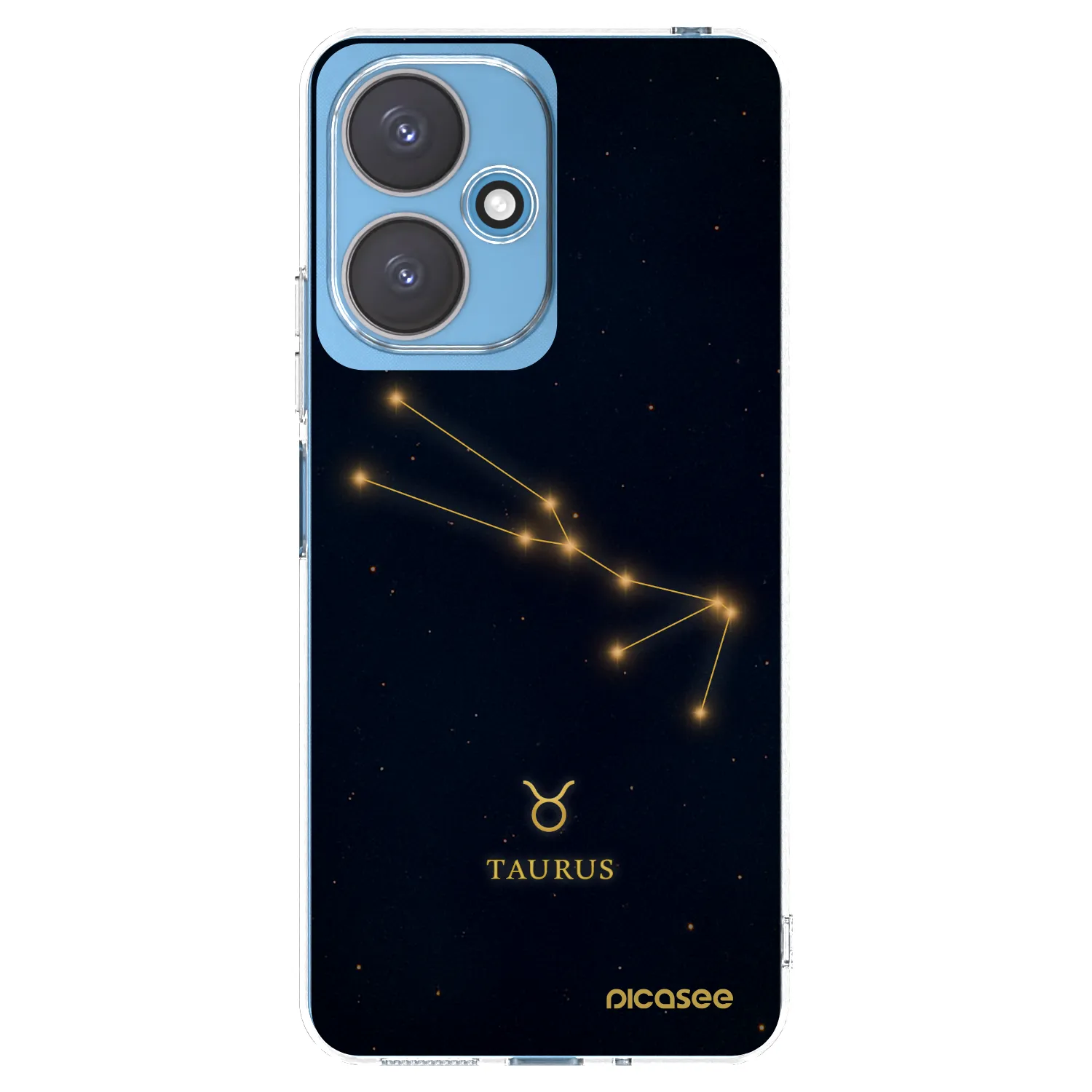 Picasee silikonska prozirna maskica za Xiaomi Redmi 13C 5G - TAURUS