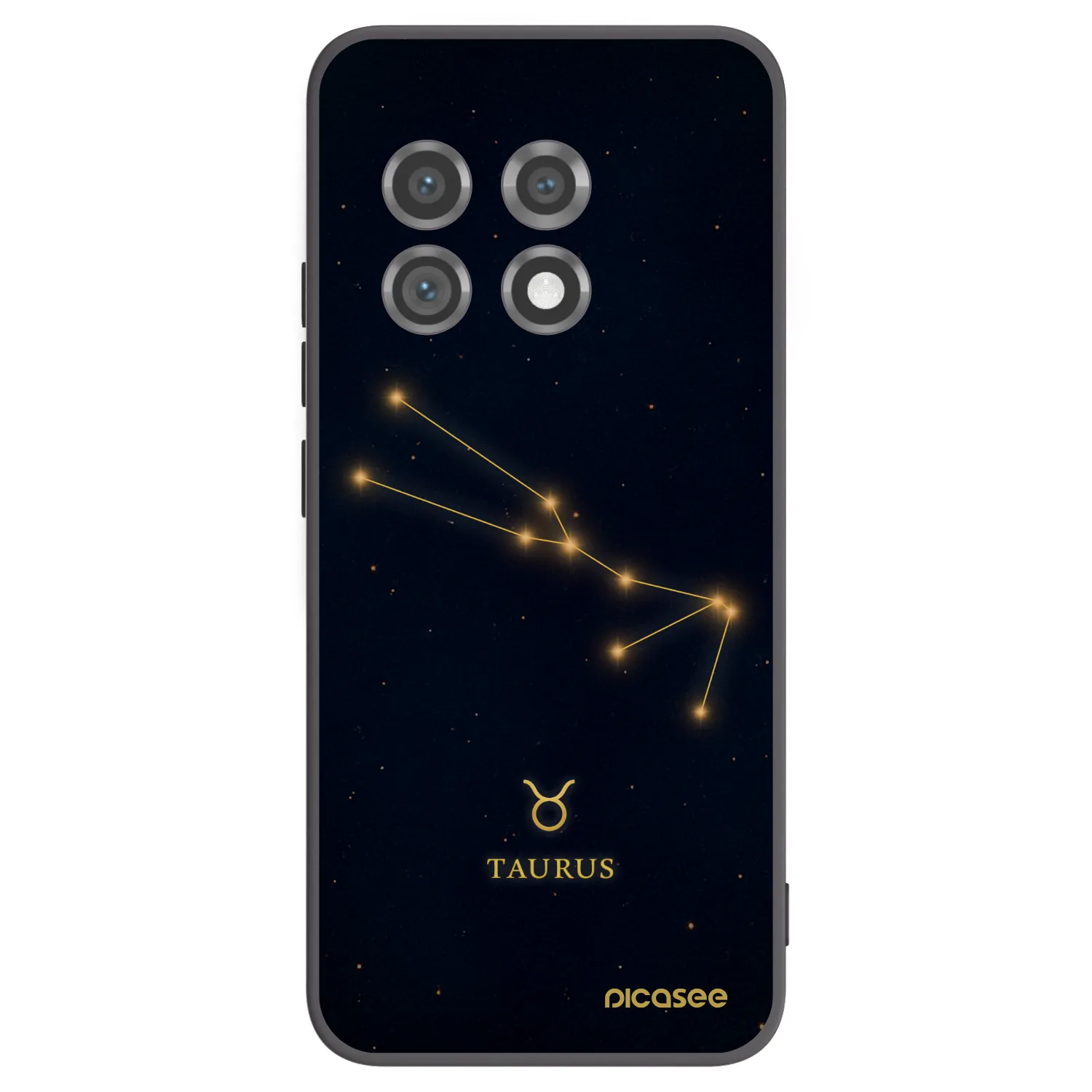 Picasee crna silikonska maskica za OnePlus 11 5G - TAURUS