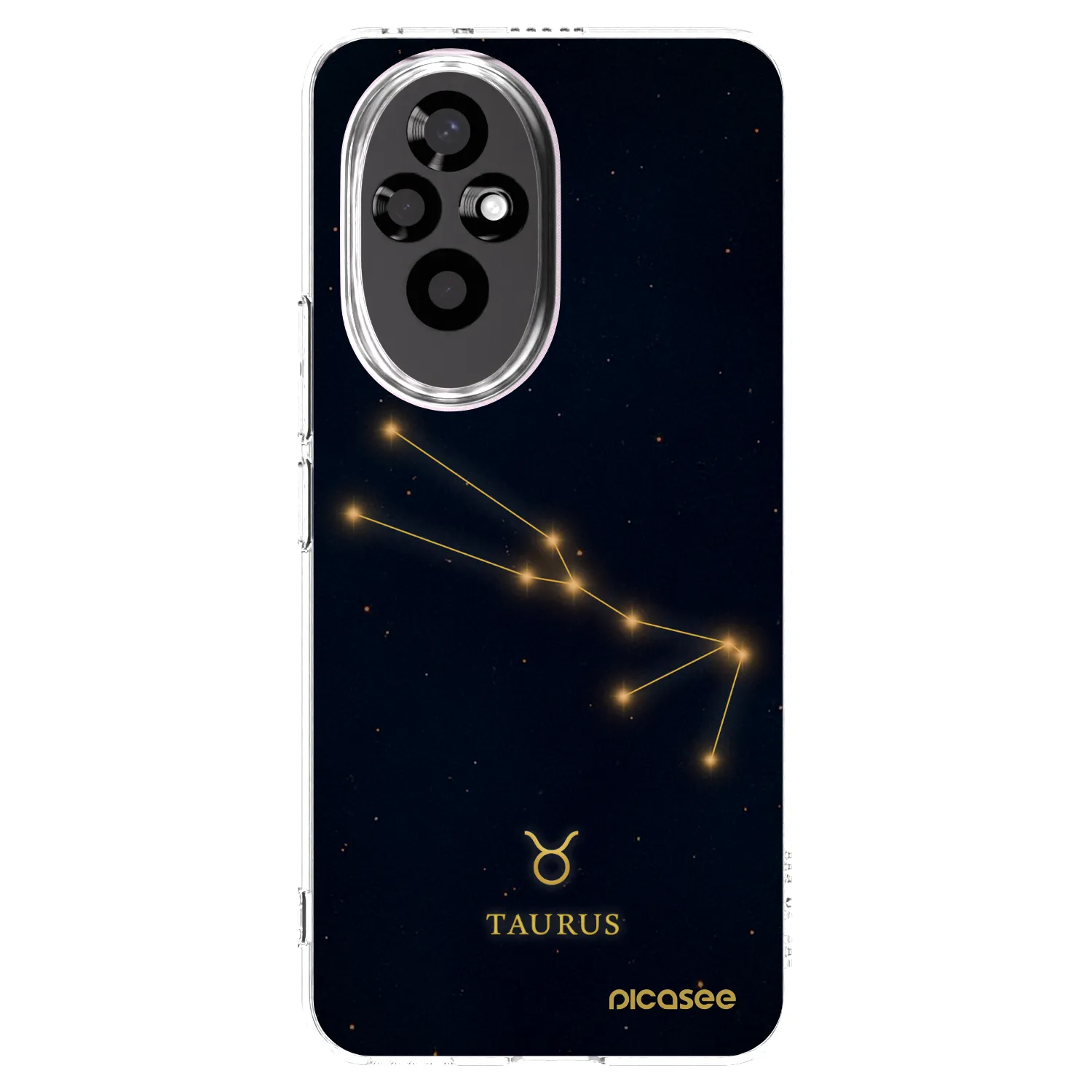 Picasee silikonska prozirna maskica za Honor 200 Pro 5G - TAURUS