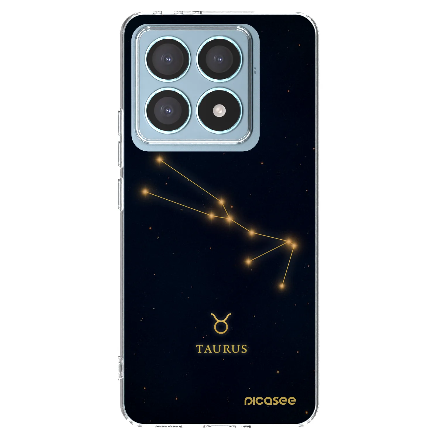 Picasee silikonska prozirna maskica za Xiaomi 14T Pro - TAURUS