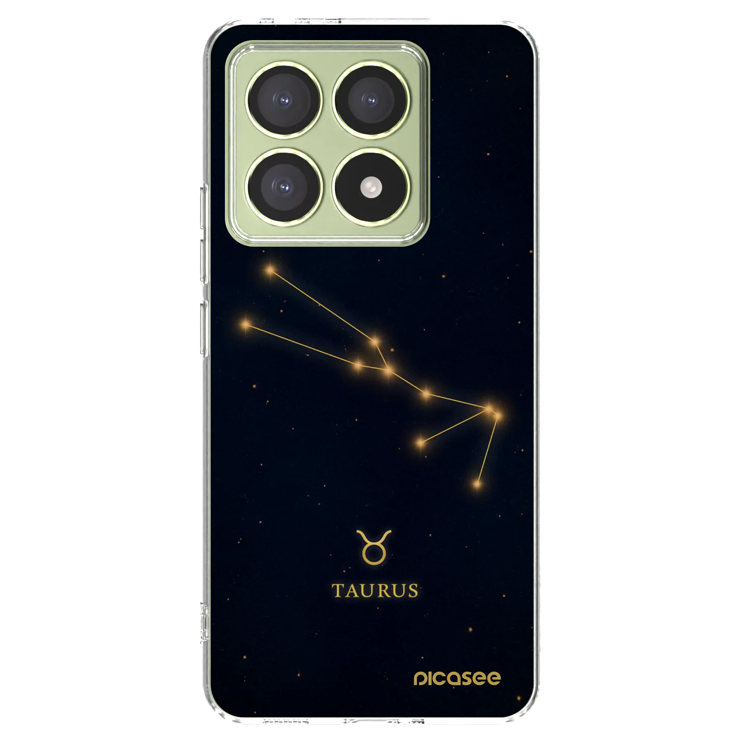 Picasee silikonska prozirna maskica za Xiaomi 14T - TAURUS