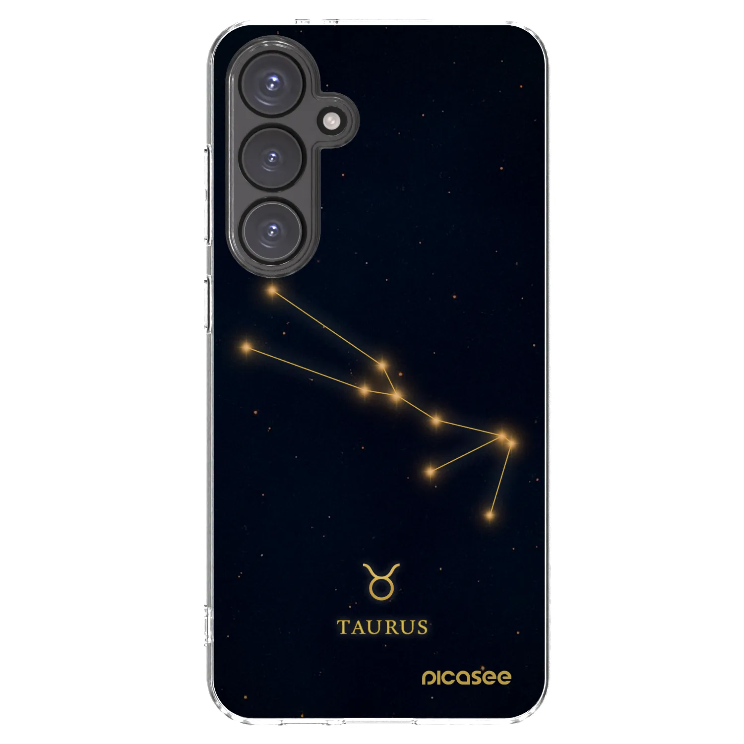 Picasee silikonska prozirna maskica za Samsung Galaxy S24 FE S721B - TAURUS