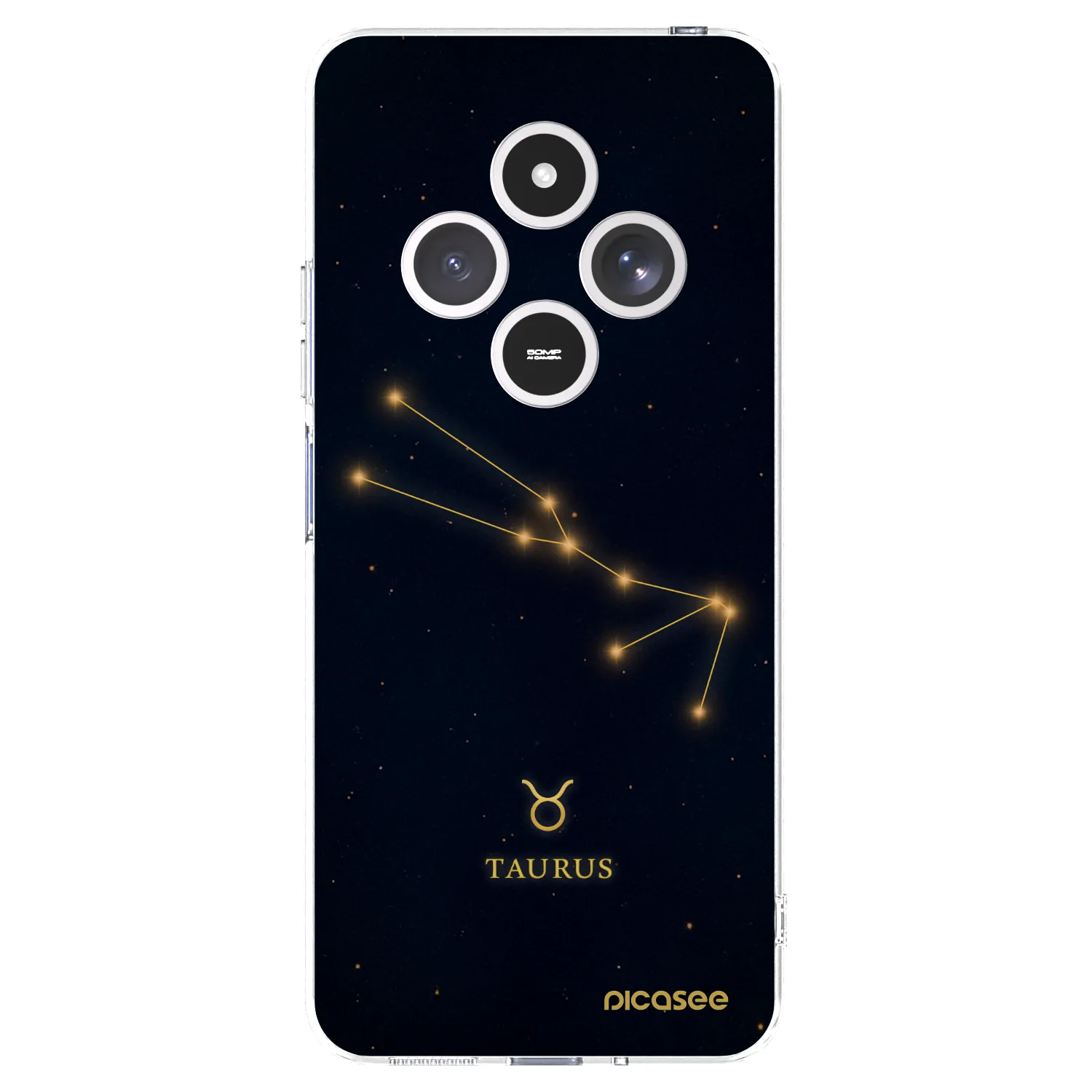 Picasee silikonska prozirna maskica za Xiaomi Redmi 14C - TAURUS