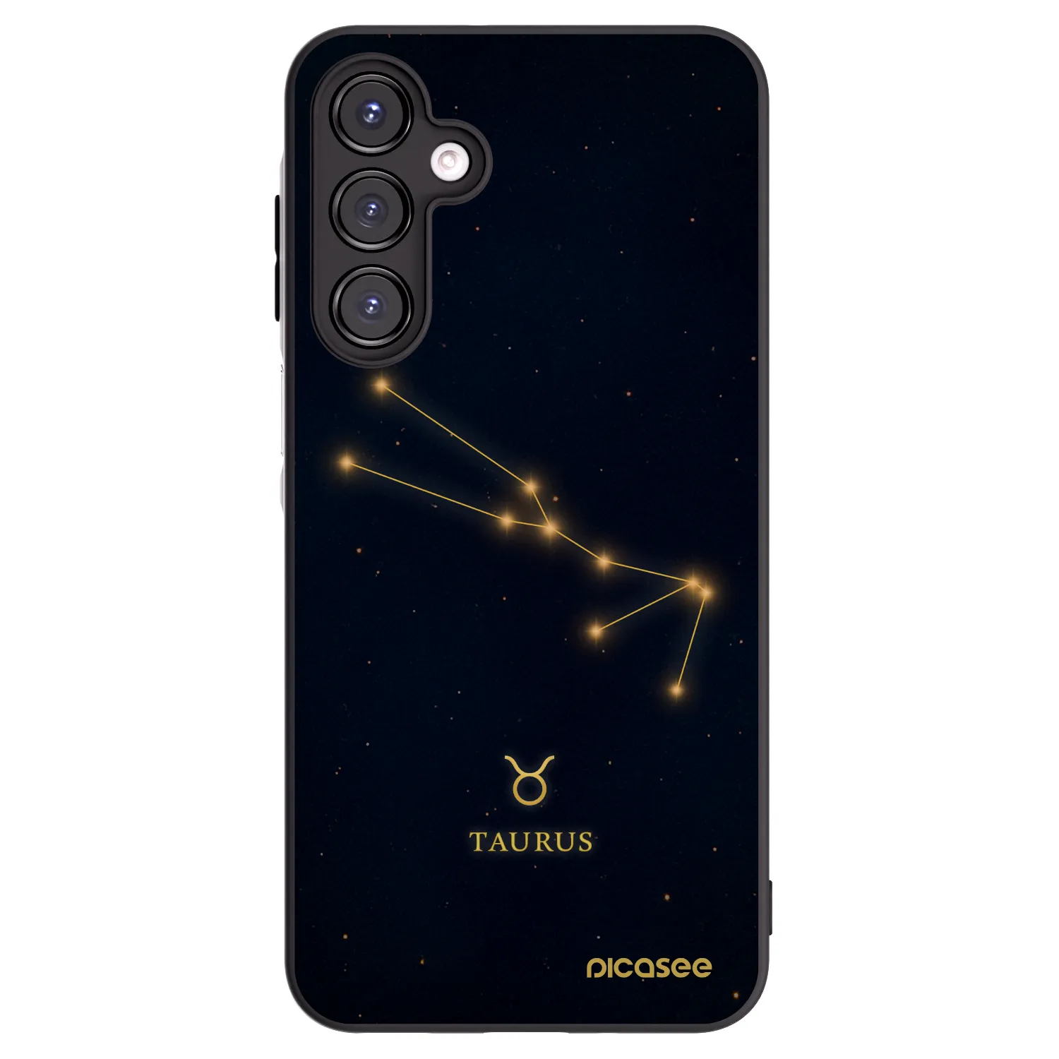 Picasee crna silikonska maskica za Samsung Galaxy A16 5G - TAURUS