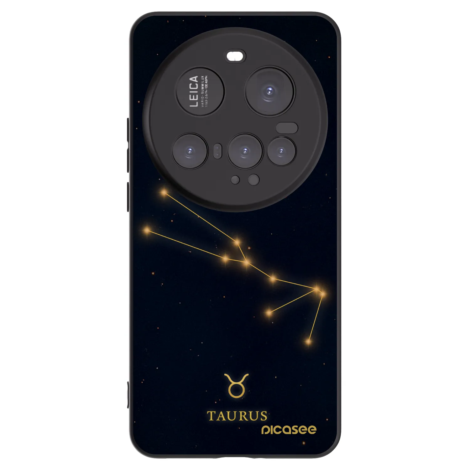 Picasee crna silikonska maskica za Xiaomi 15 Ultra - TAURUS