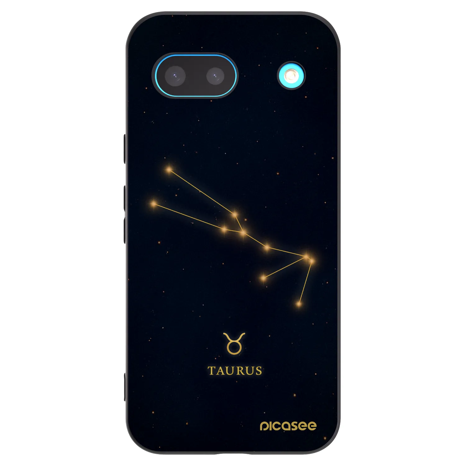 Picasee crna silikonska maskica za Google Pixel 8 - TAURUS