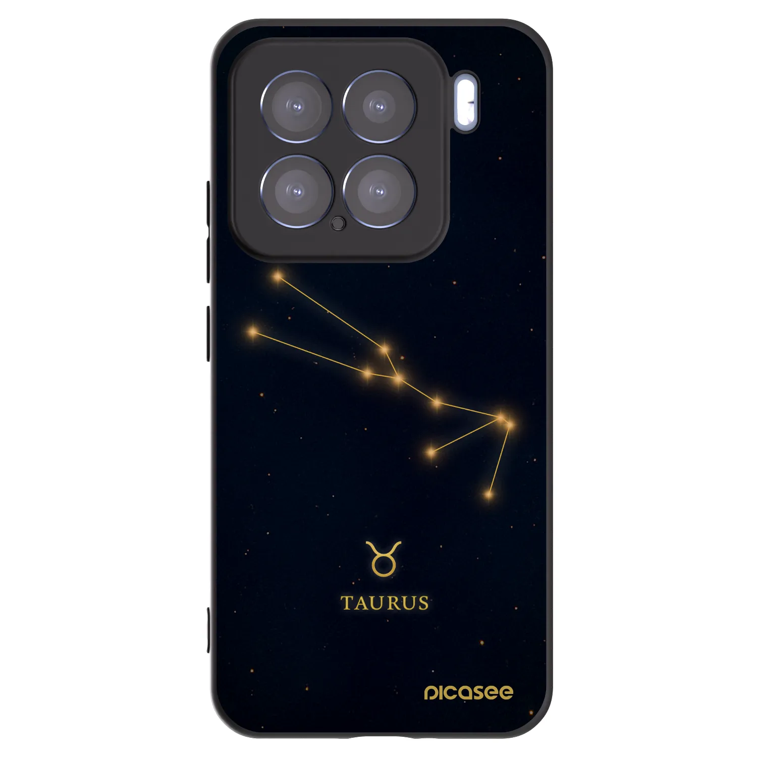 Picasee crna silikonska maskica za Xiaomi 15 - TAURUS