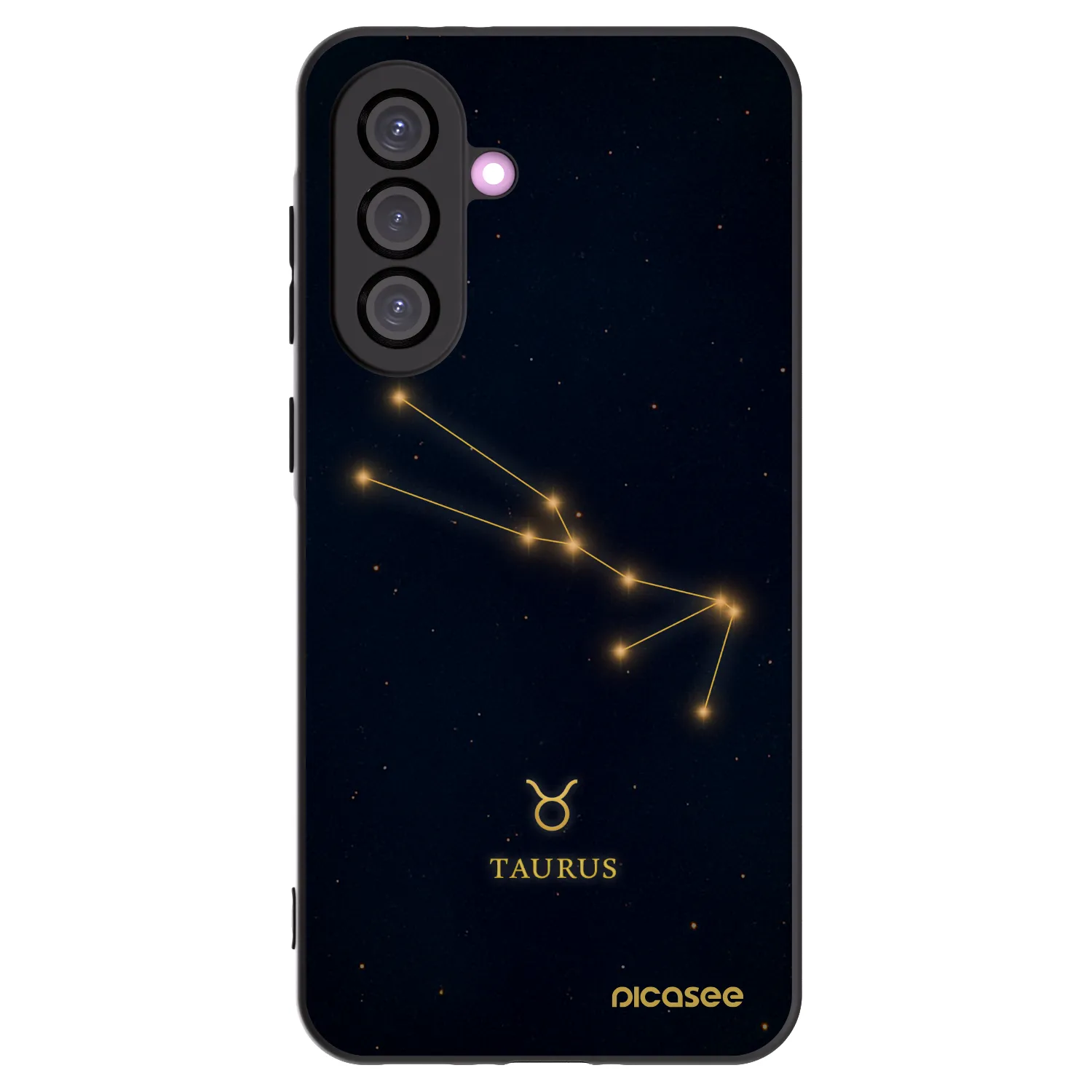 Picasee crna silikonska maskica za Samsung Galaxy A36 5G - TAURUS