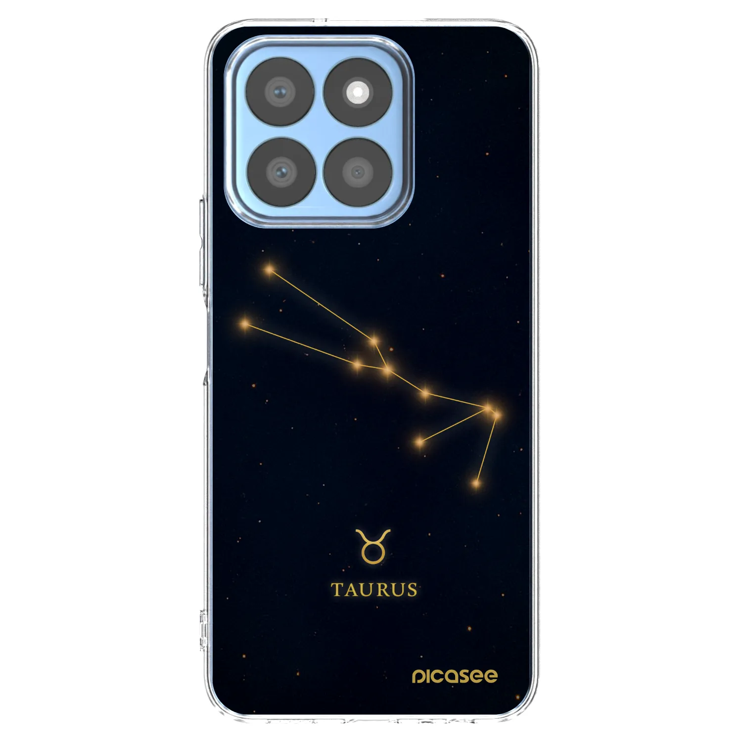 Picasee silikonska prozirna maskica za Honor X8c - TAURUS